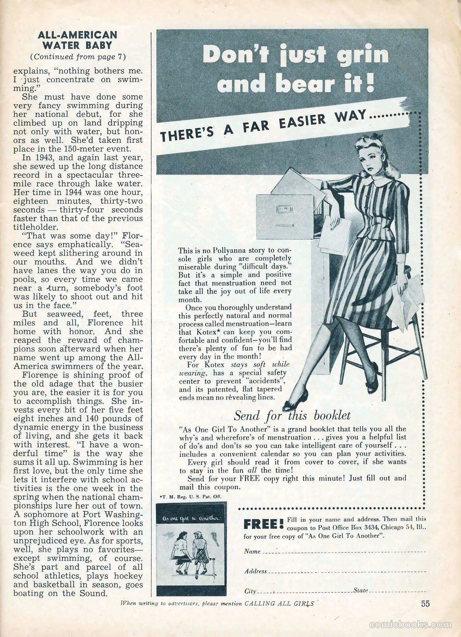 Calling All Girls #39 (1958) — page 55 of 66