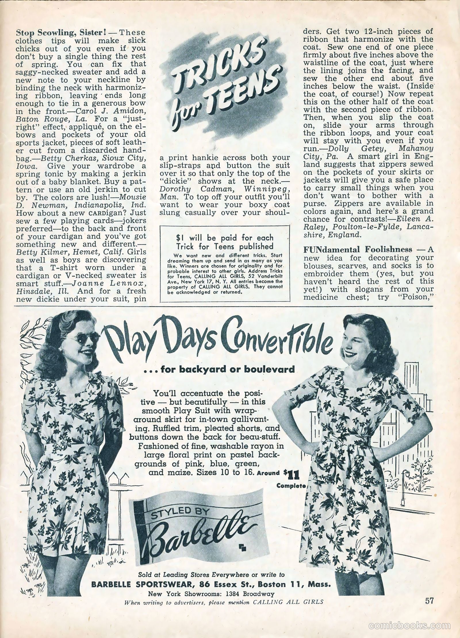 Calling All Girls #39 (1958) — page 57 of 66