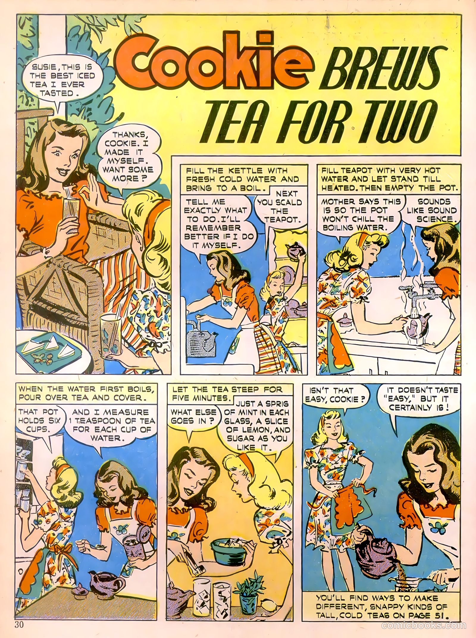 Calling All Girls #40 (1958) — page 30 of 60