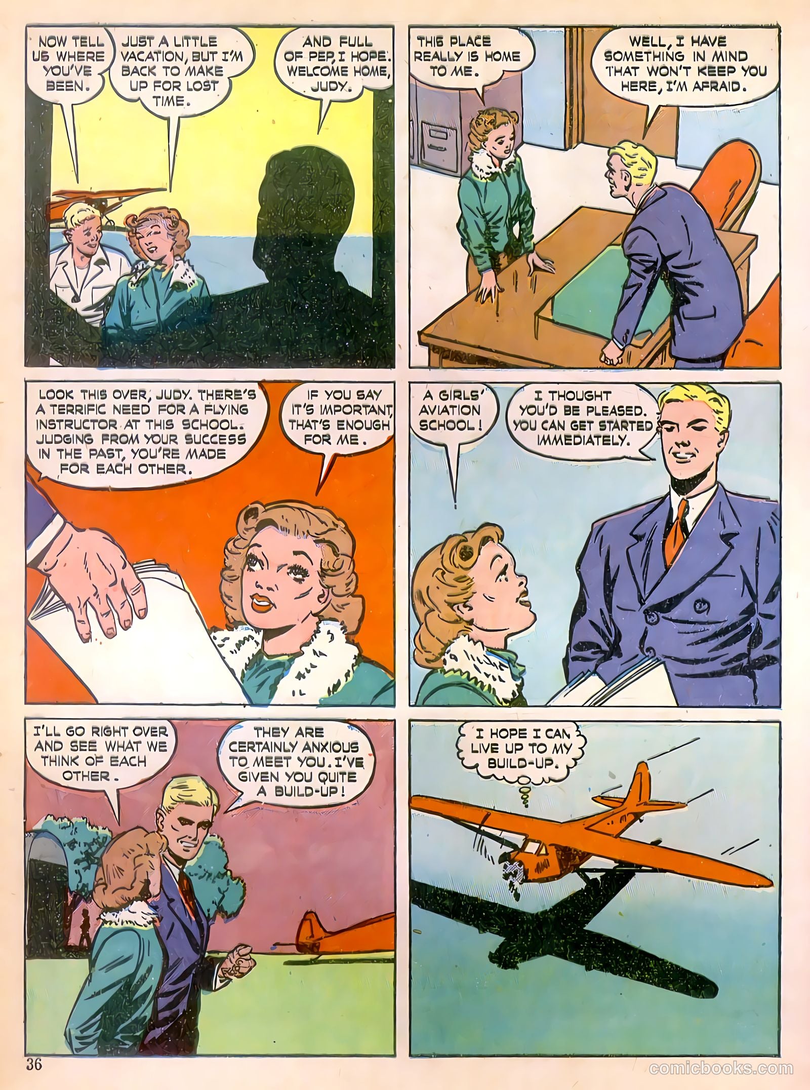 Calling All Girls #40 (1958) — page 36 of 60