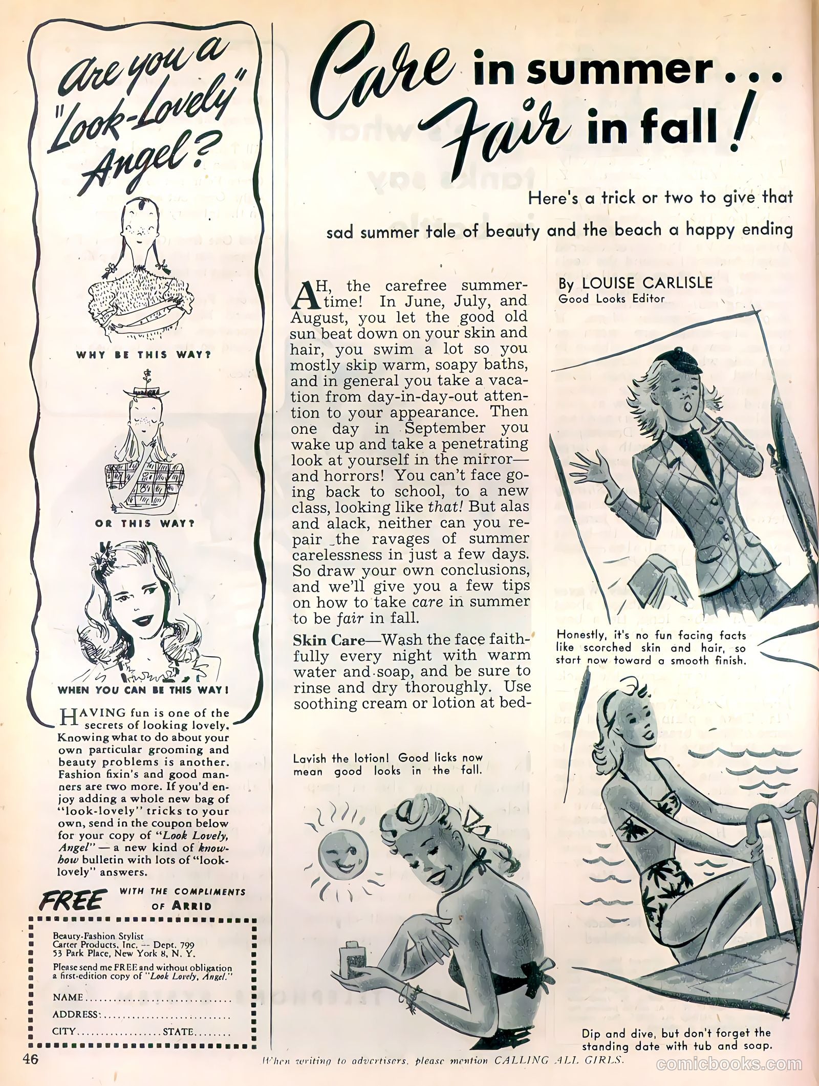 Calling All Girls #40 (1958) — page 46 of 60