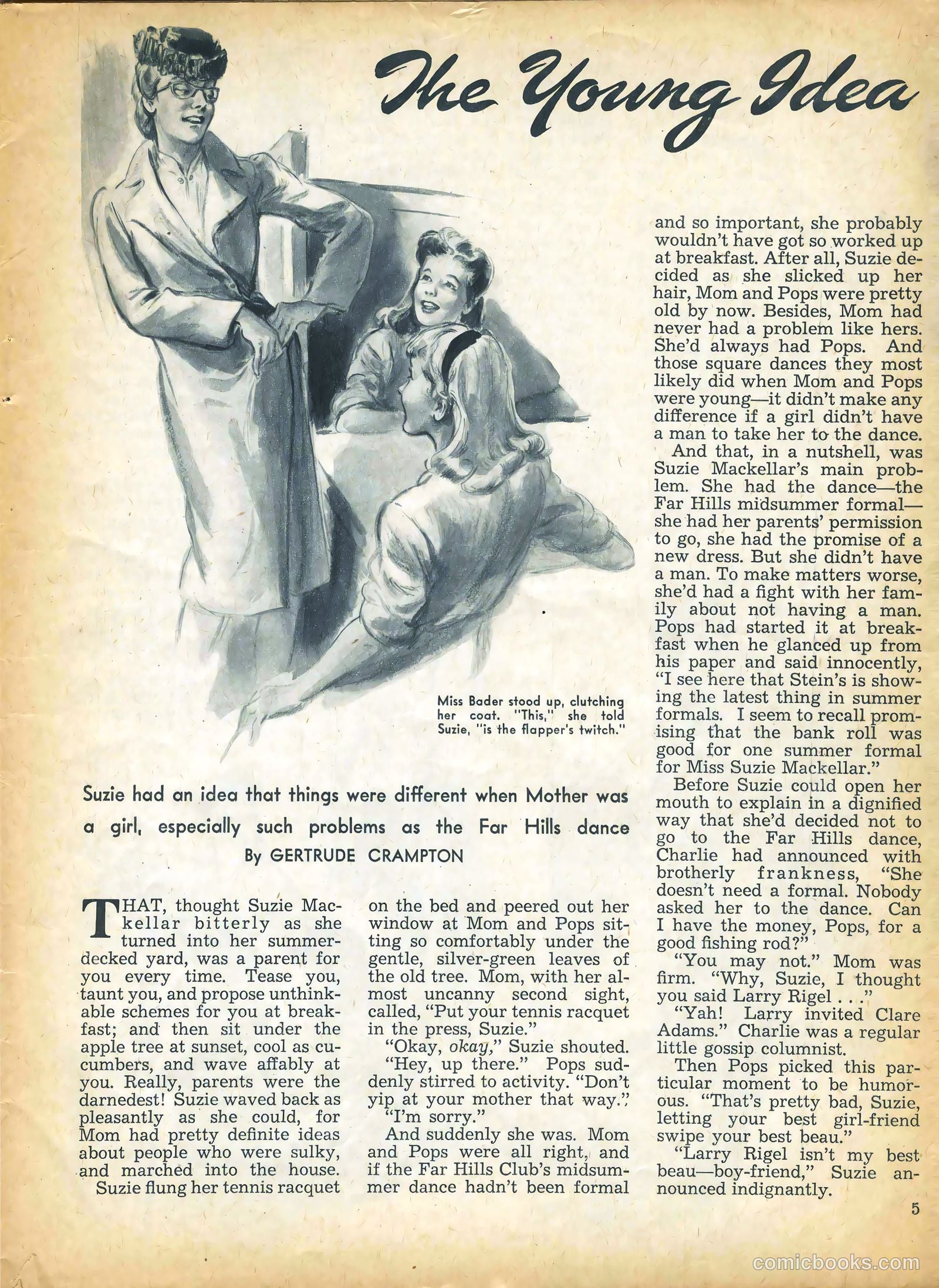 Calling All Girls #41 (1958) — page 5 of 60