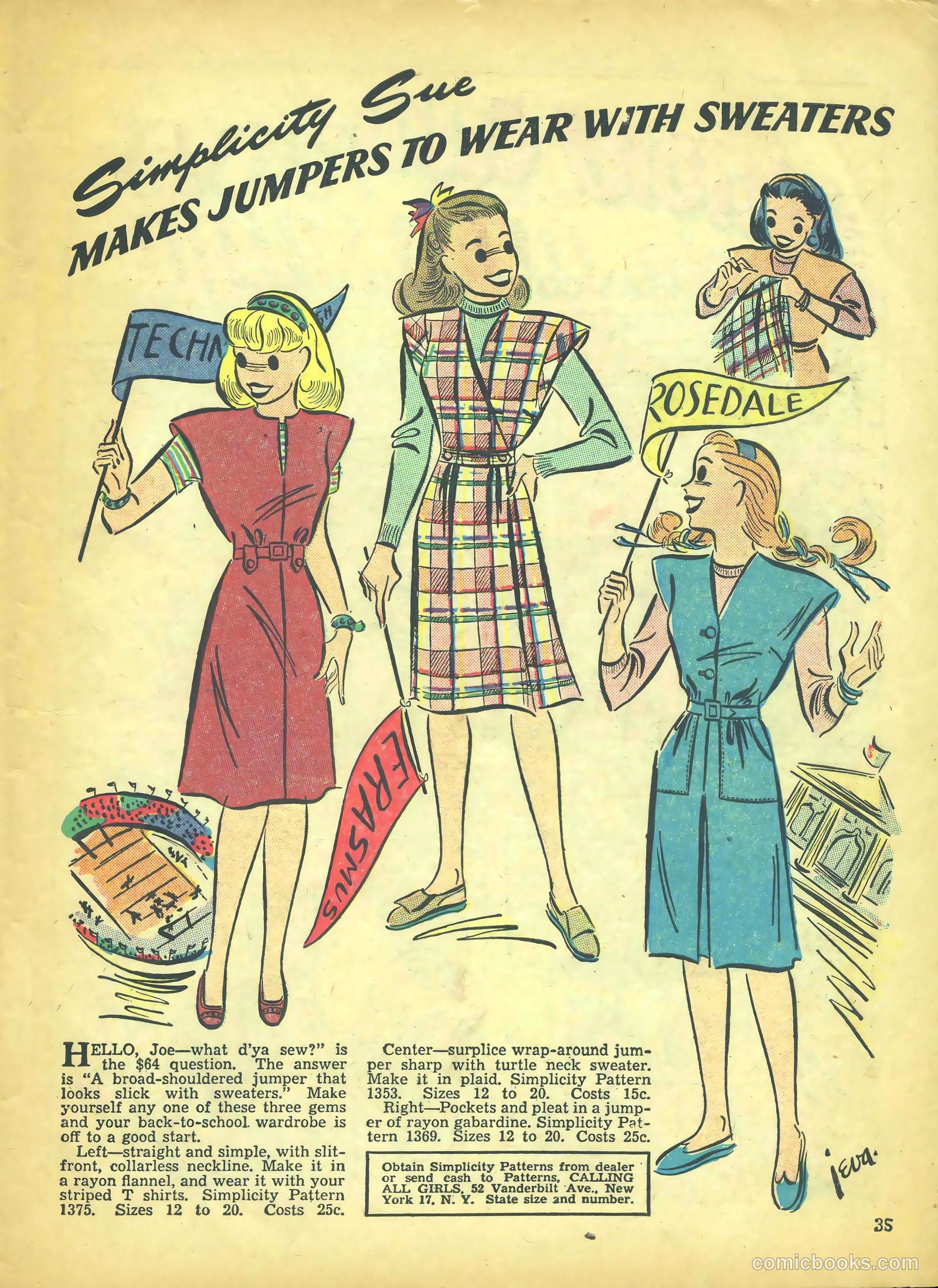 Calling All Girls #41 (1958) — page 35 of 60