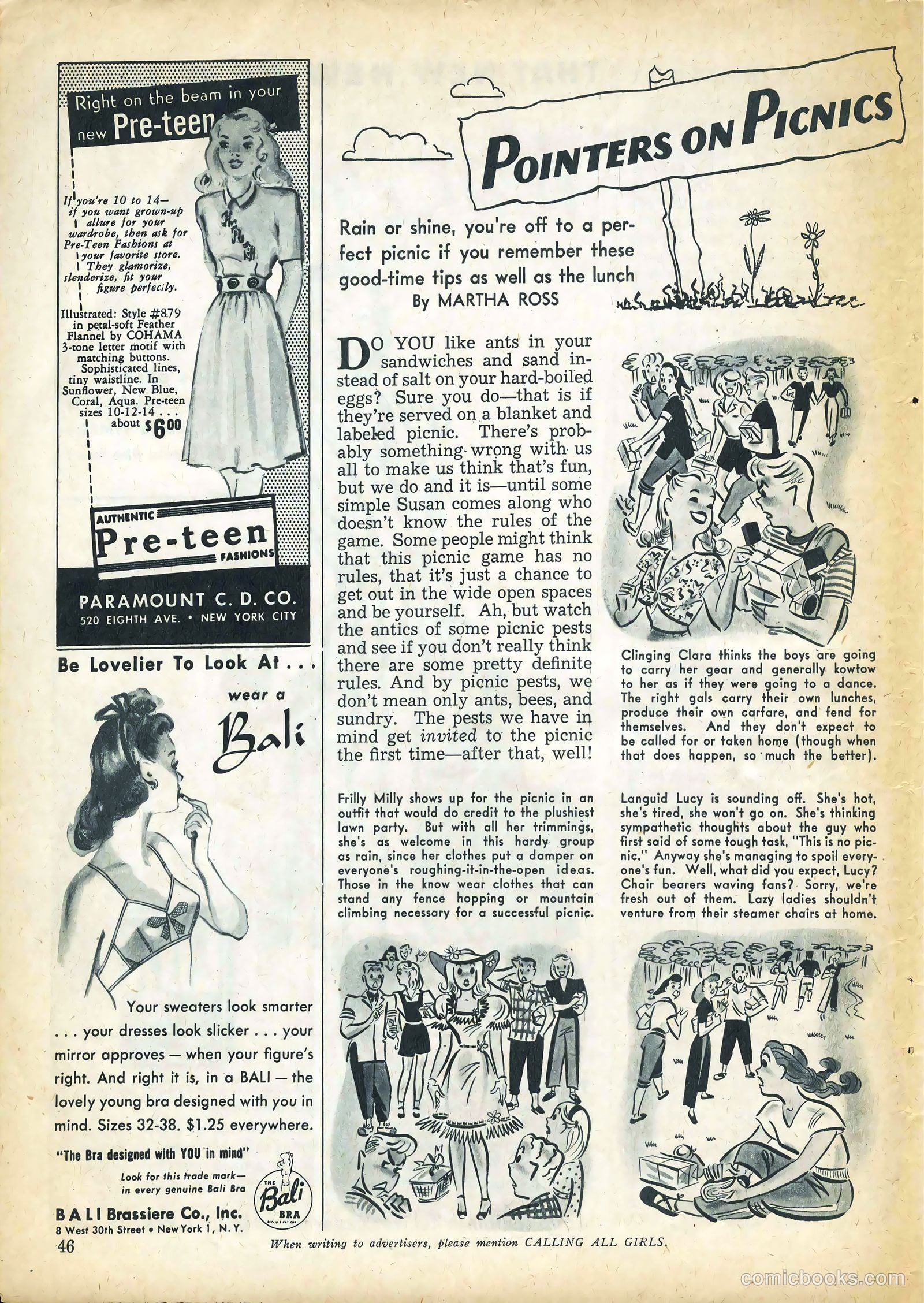 Calling All Girls #41 (1958) — page 46 of 60