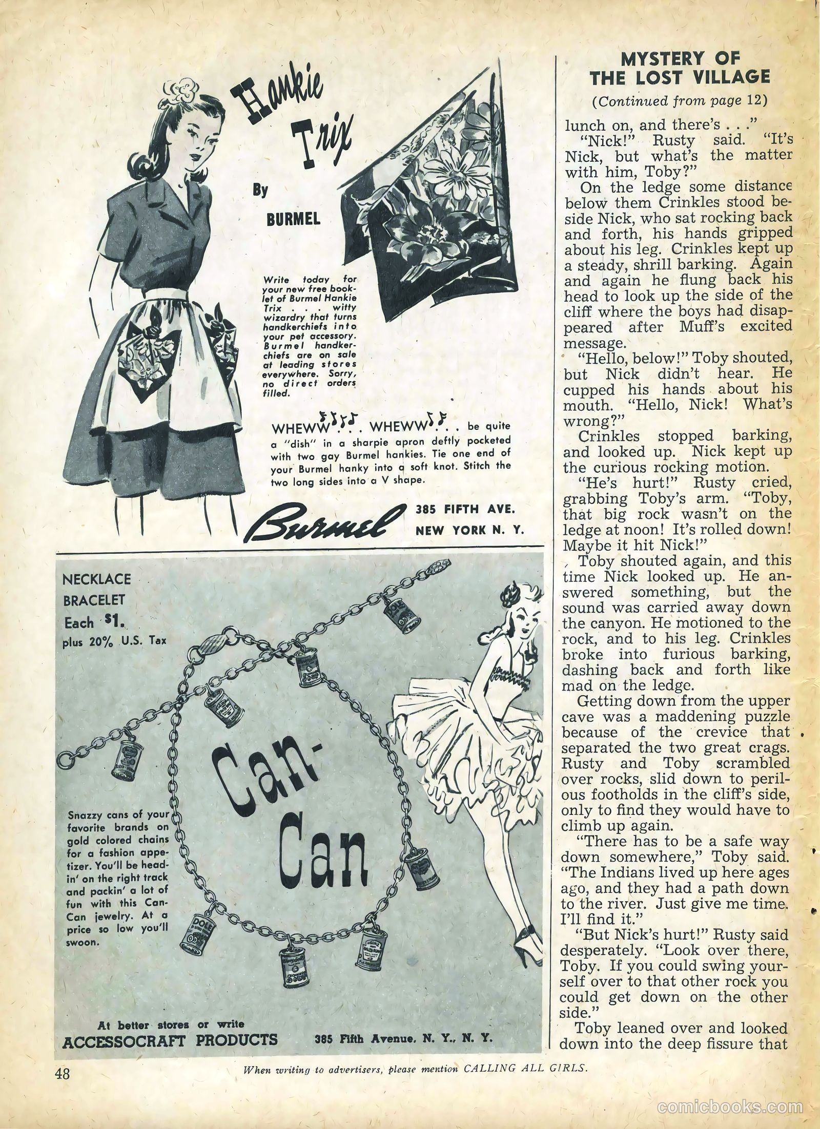Calling All Girls #41 (1958) — page 48 of 60
