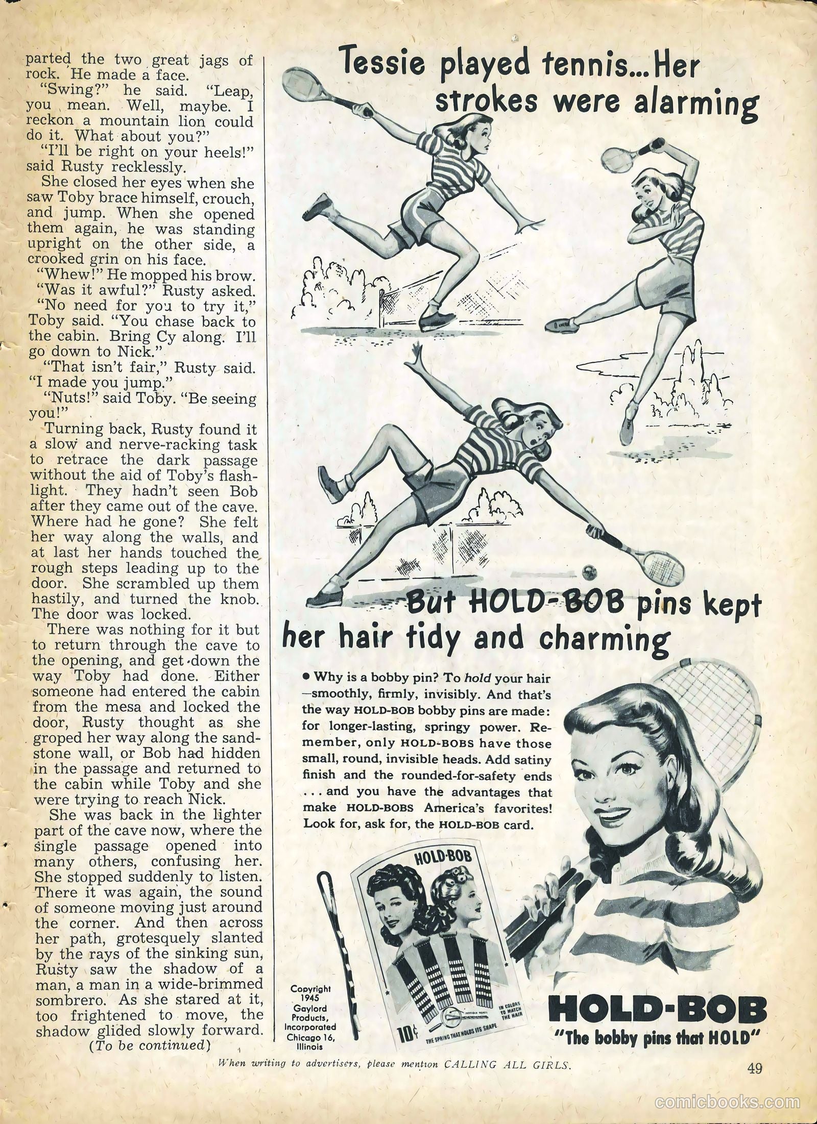 Calling All Girls #41 (1958) — page 49 of 60