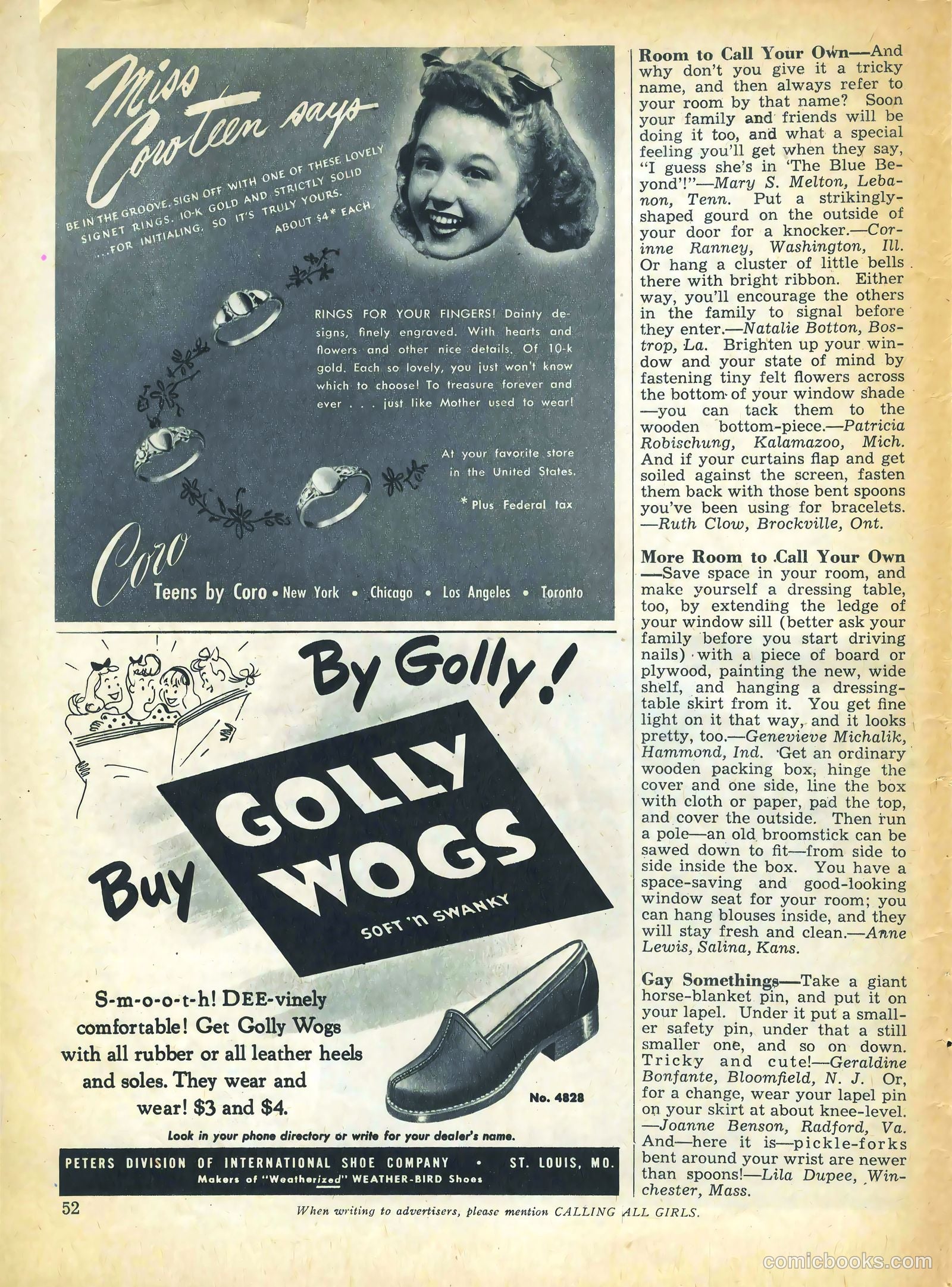 Calling All Girls #41 (1958) — page 52 of 60