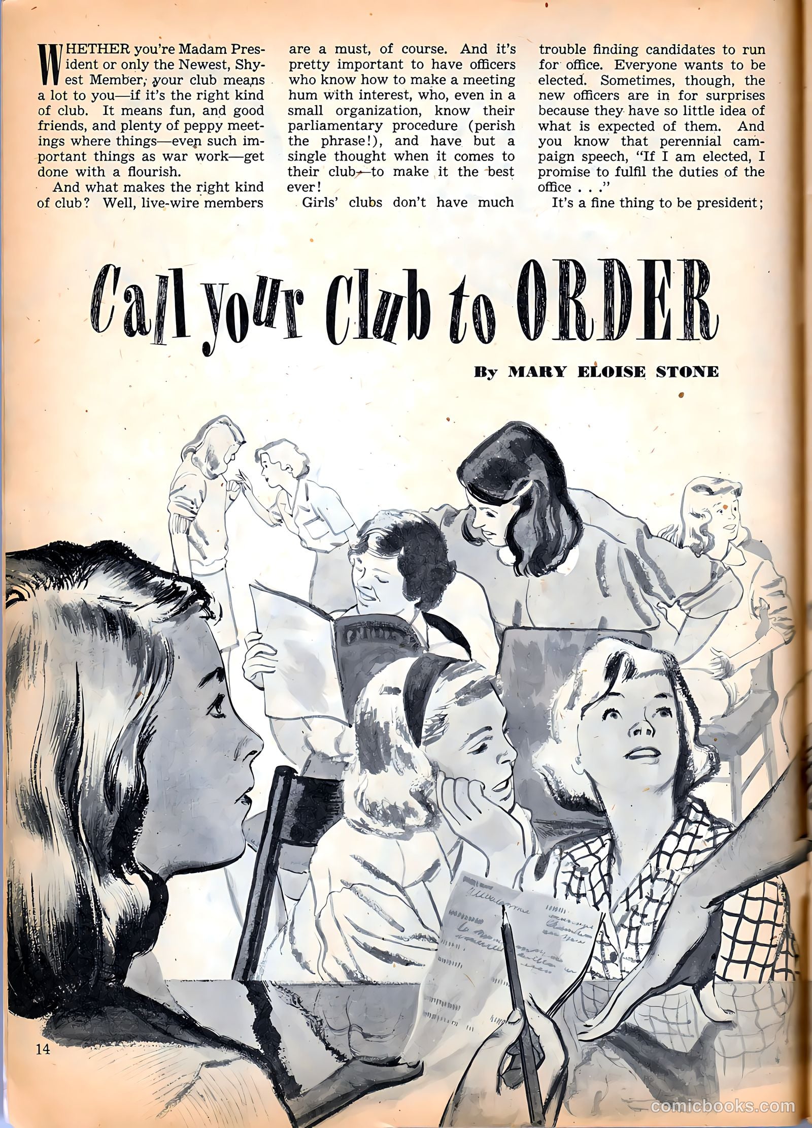 Calling All Girls #43 (1958) — page 14 of 84