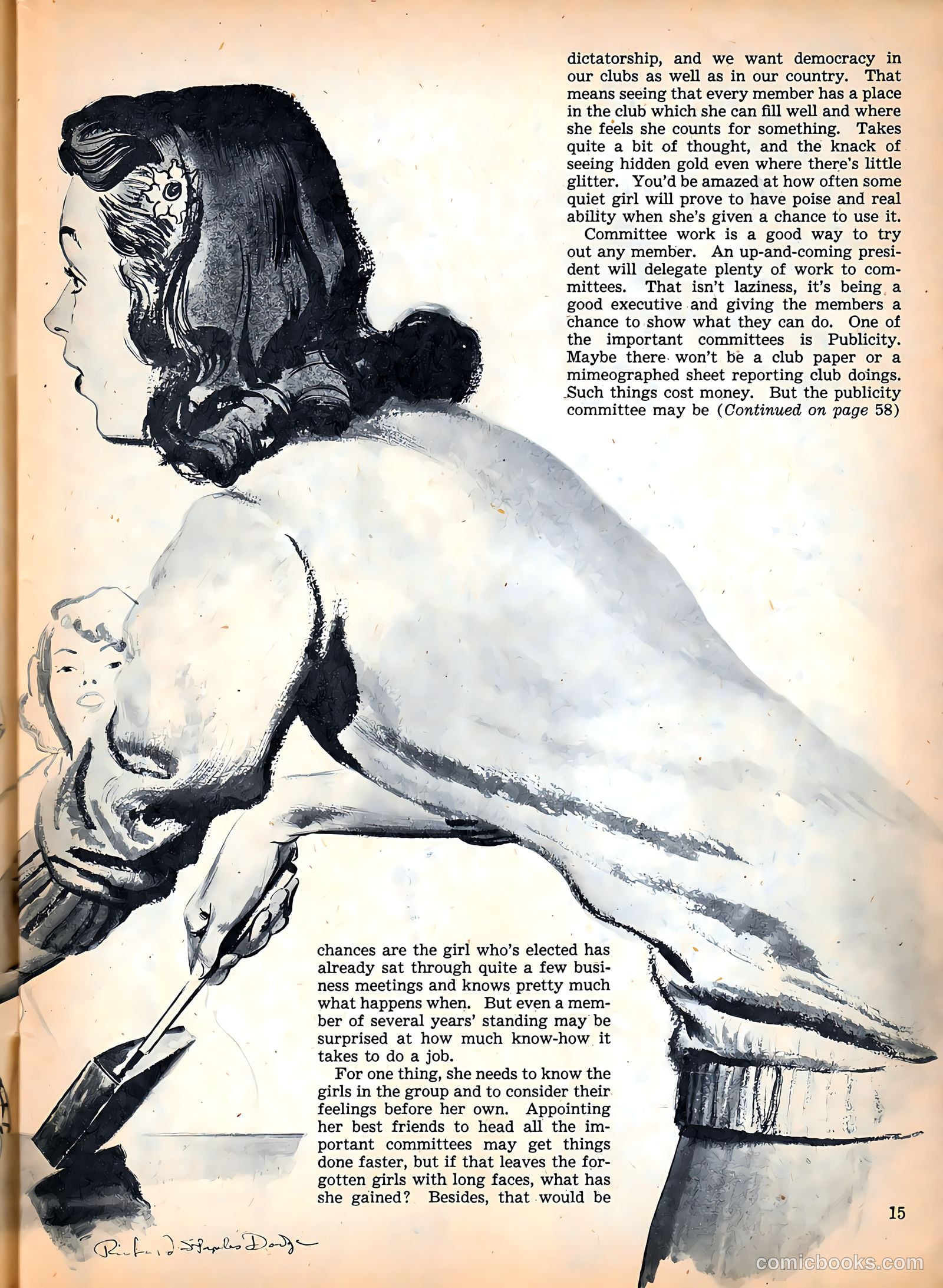 Calling All Girls #43 (1958) — page 15 of 84