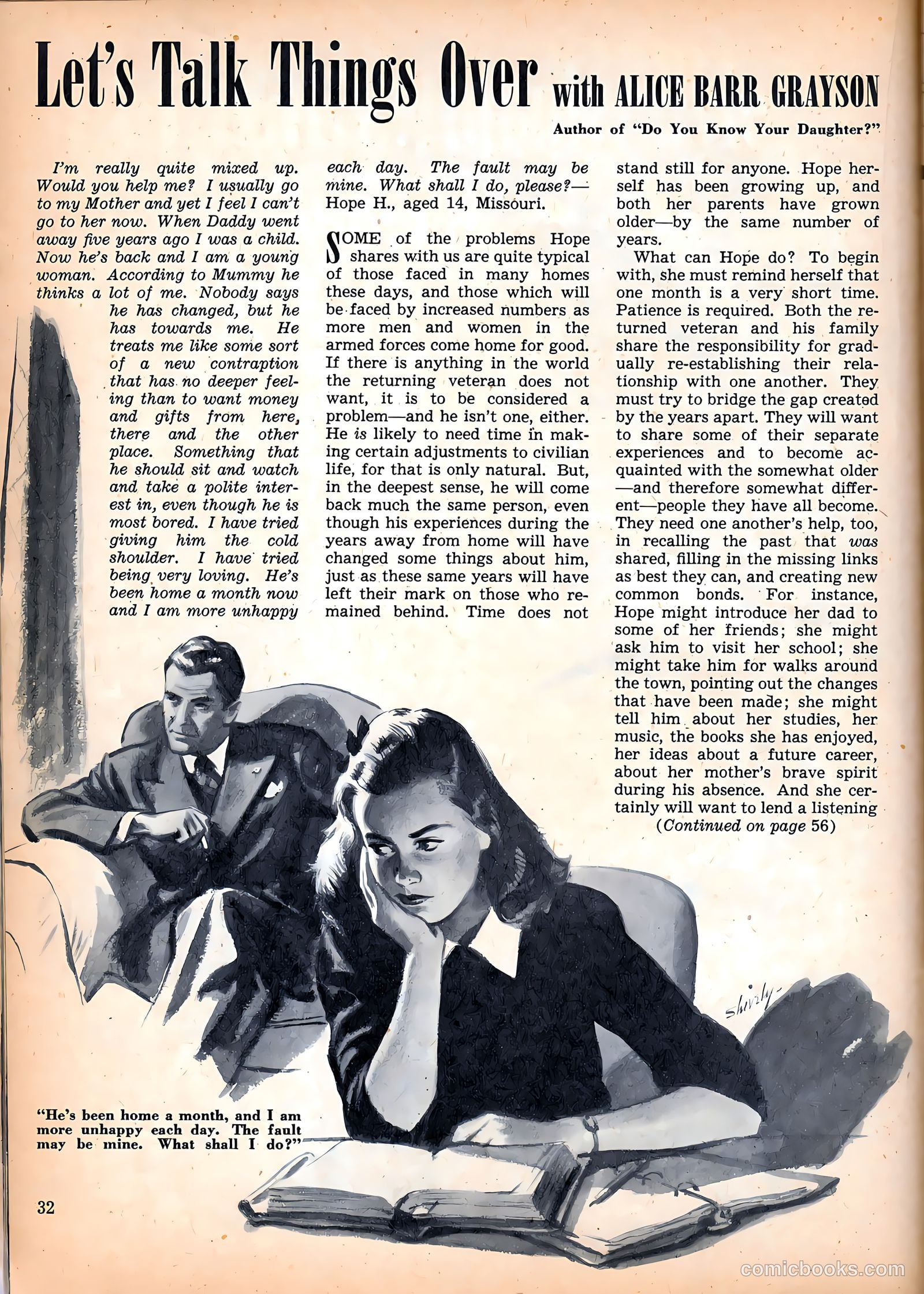 Calling All Girls #43 (1958) — page 32 of 84