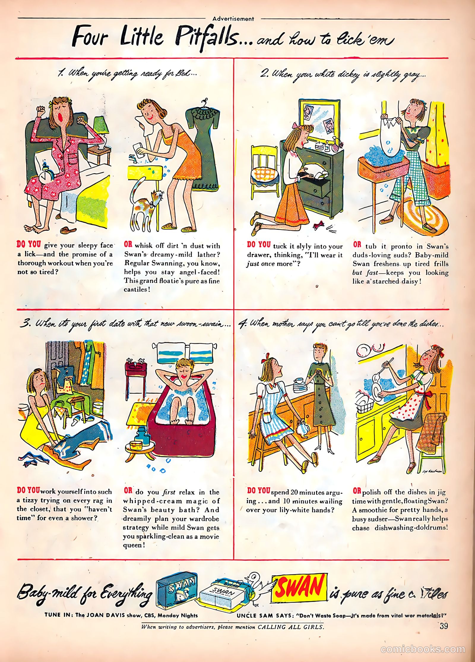 Calling All Girls #43 (1958) — page 39 of 84