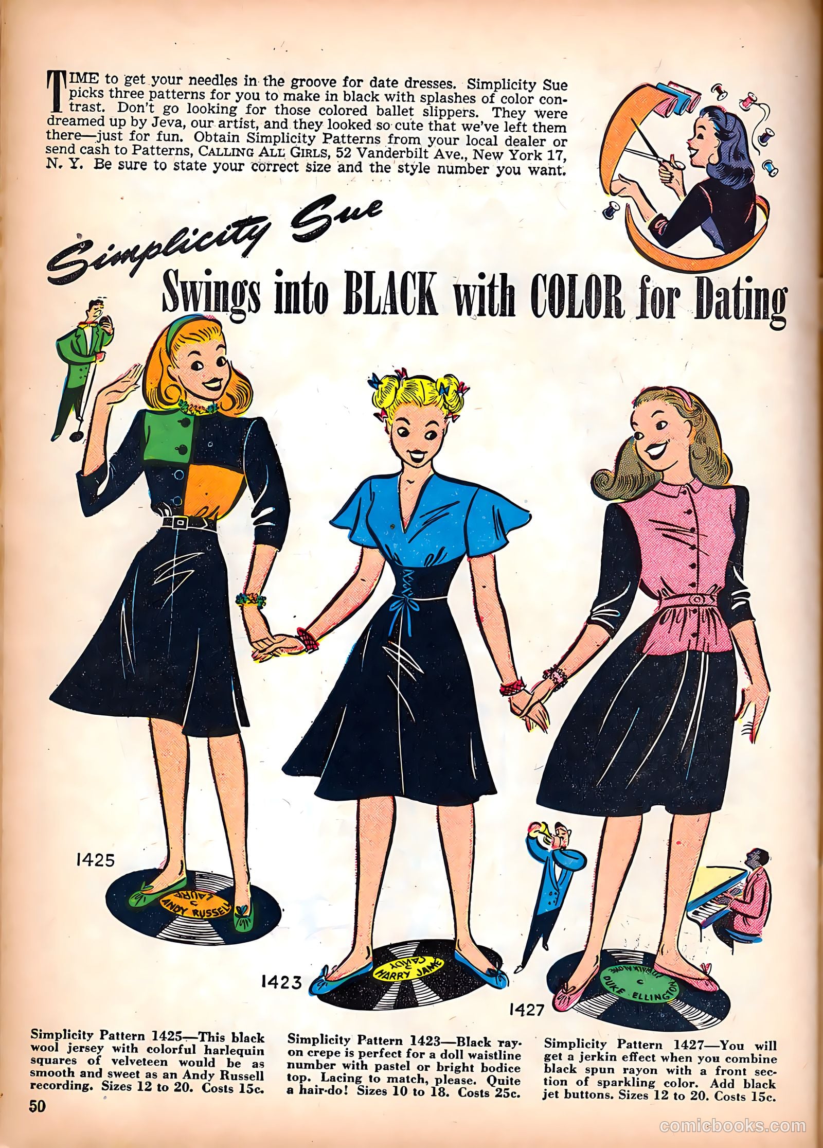 Calling All Girls #43 (1958) — page 50 of 84