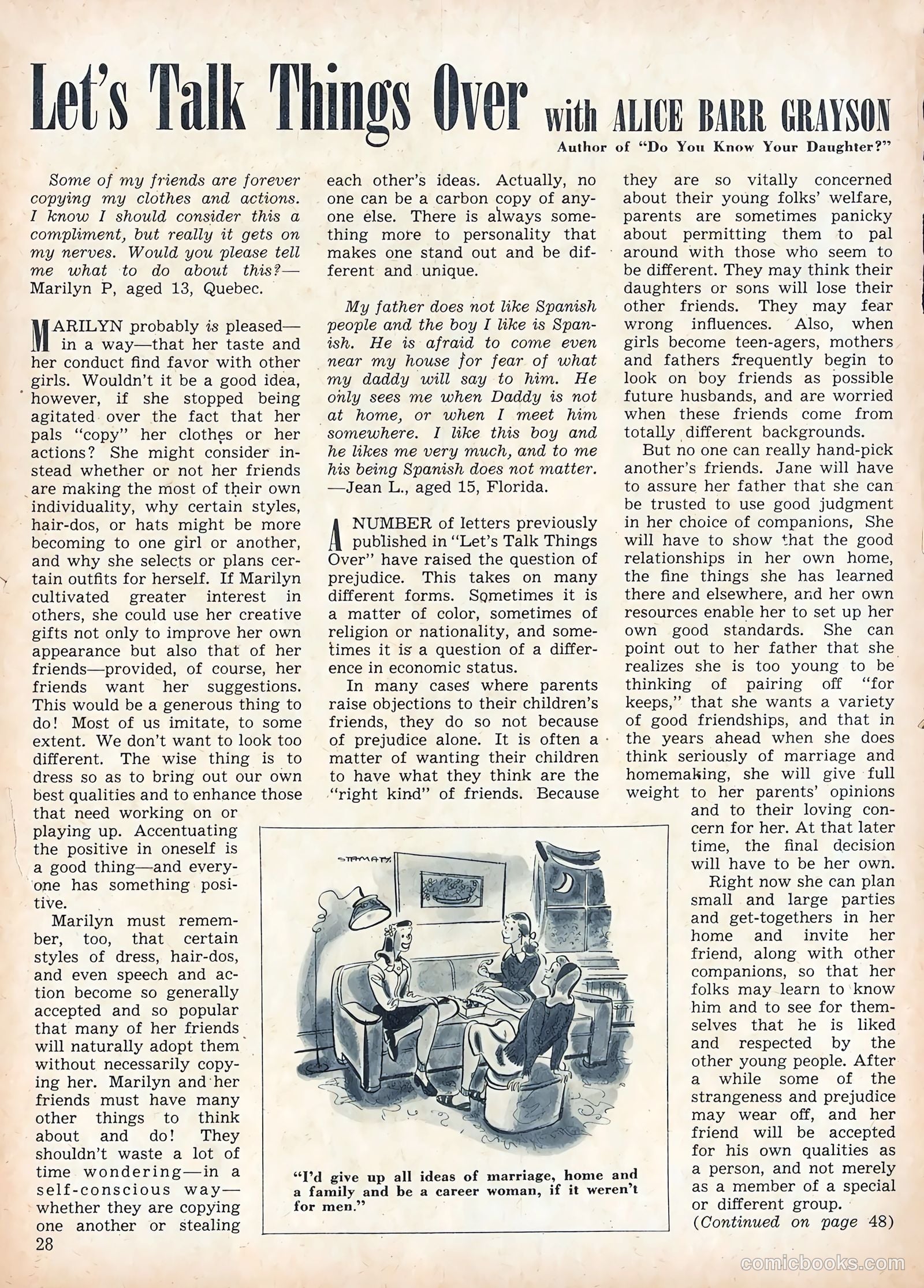 Calling All Girls #45 (1958) — page 29 of 68