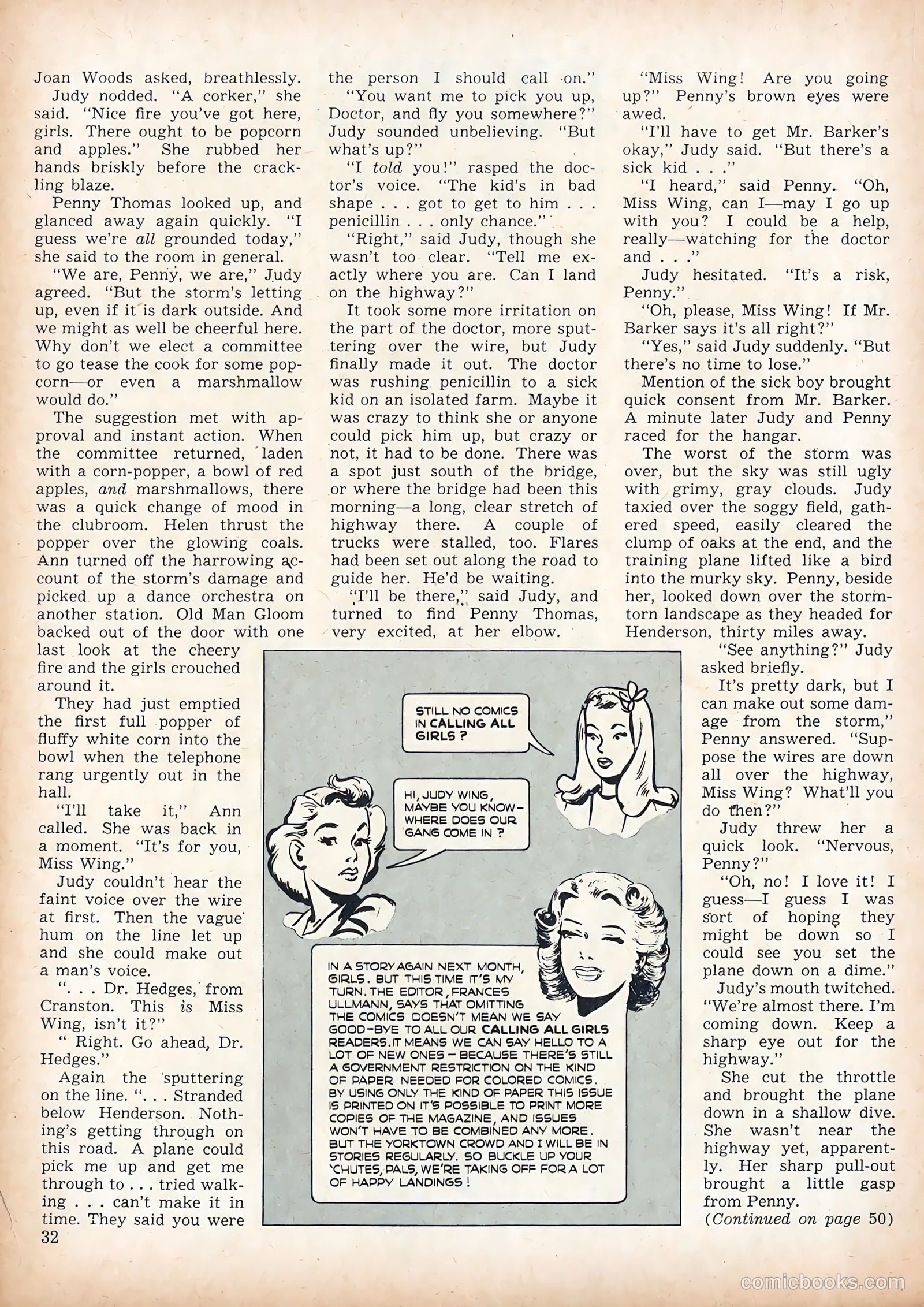 Calling All Girls #45 (1958) — page 33 of 68