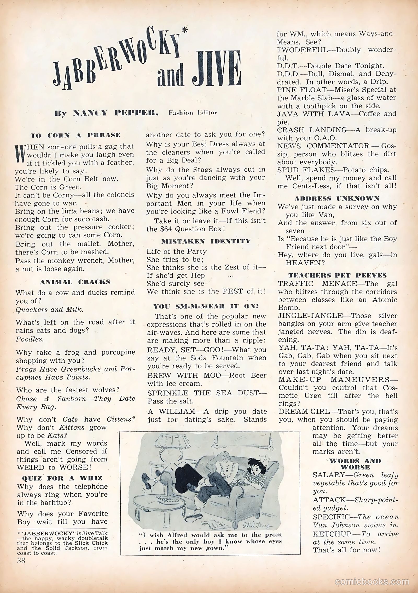 Calling All Girls #45 (1958) — page 38 of 68