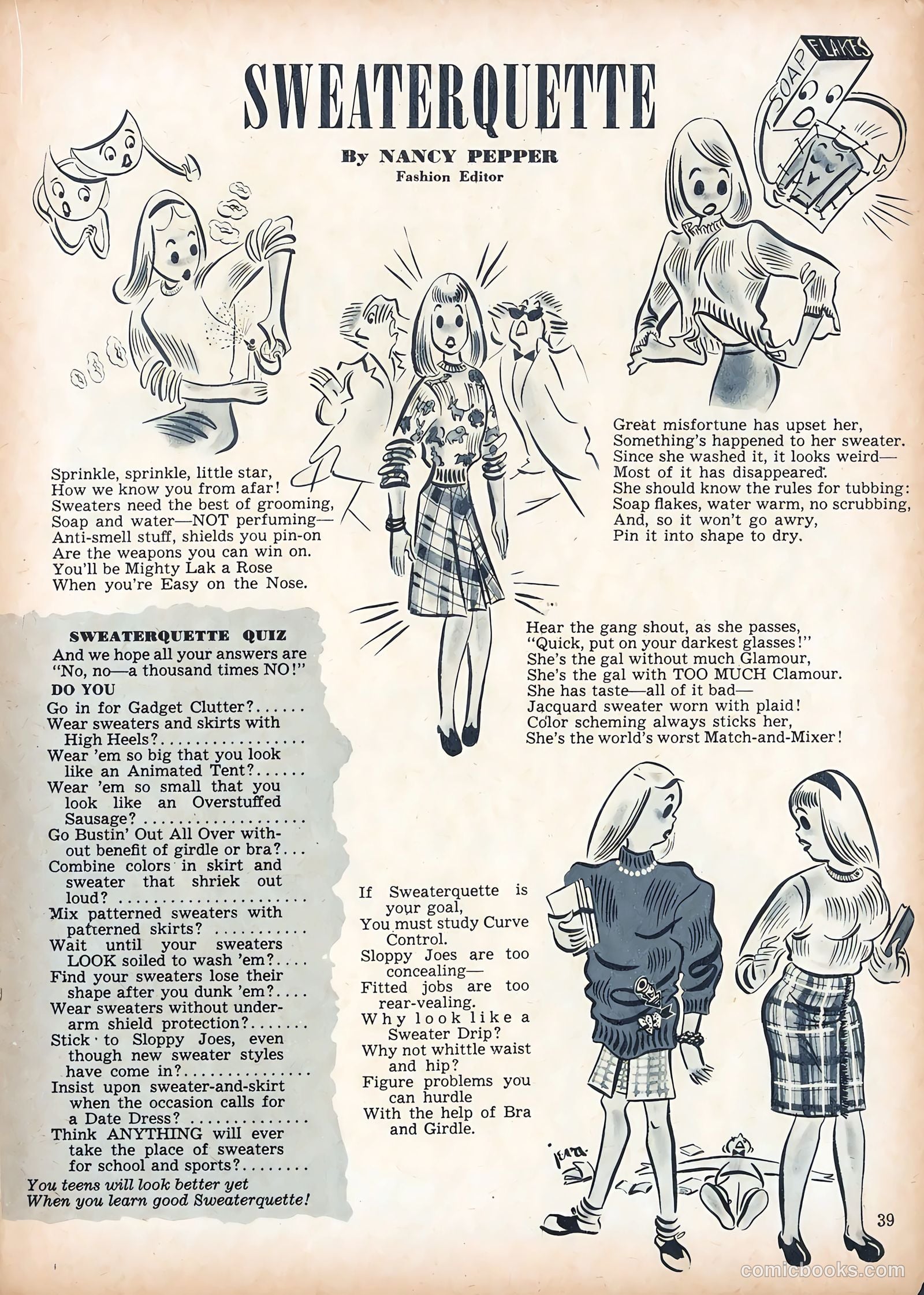 Calling All Girls #45 (1958) — page 39 of 68