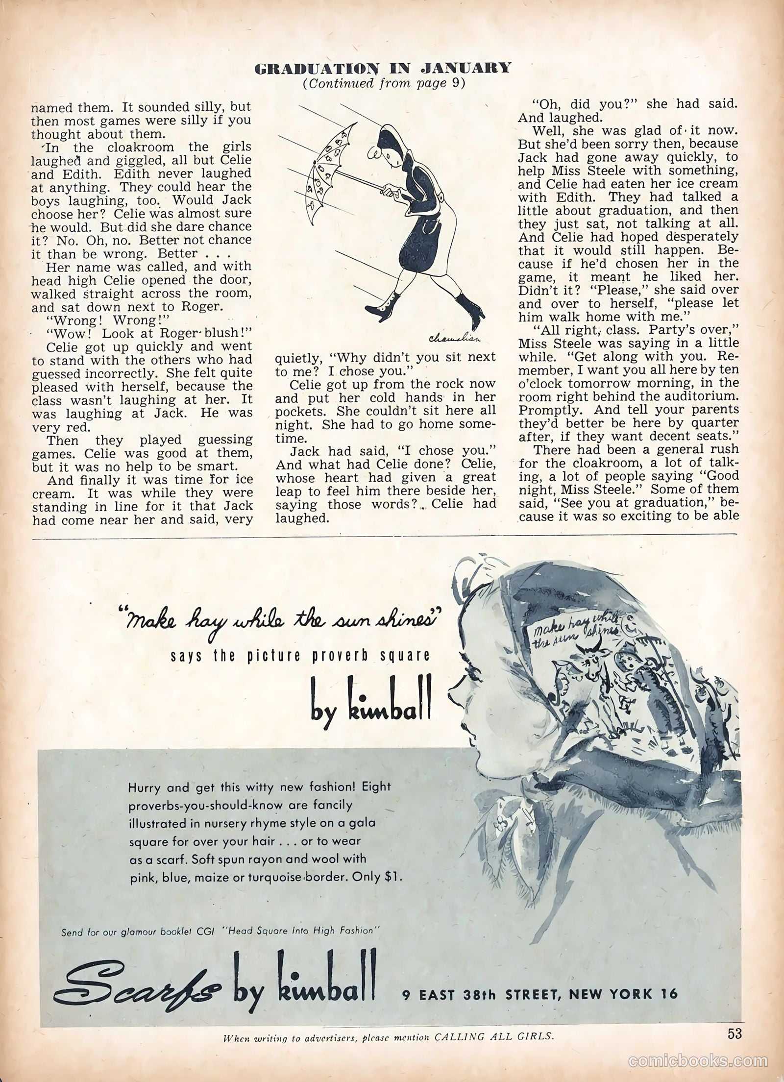 Calling All Girls #45 (1958) — page 53 of 68
