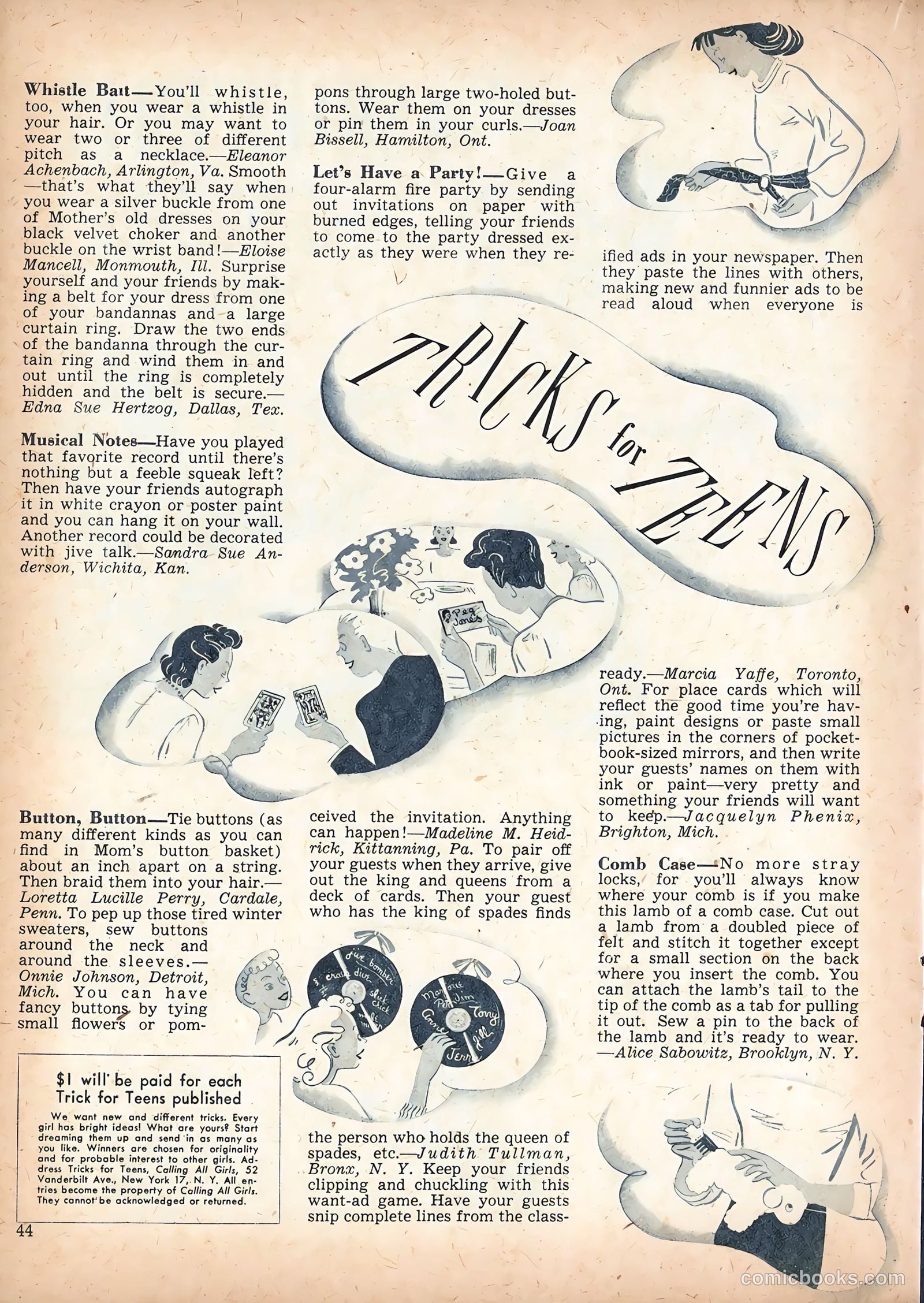 Calling All Girls #47 (1959) — page 54 of 94