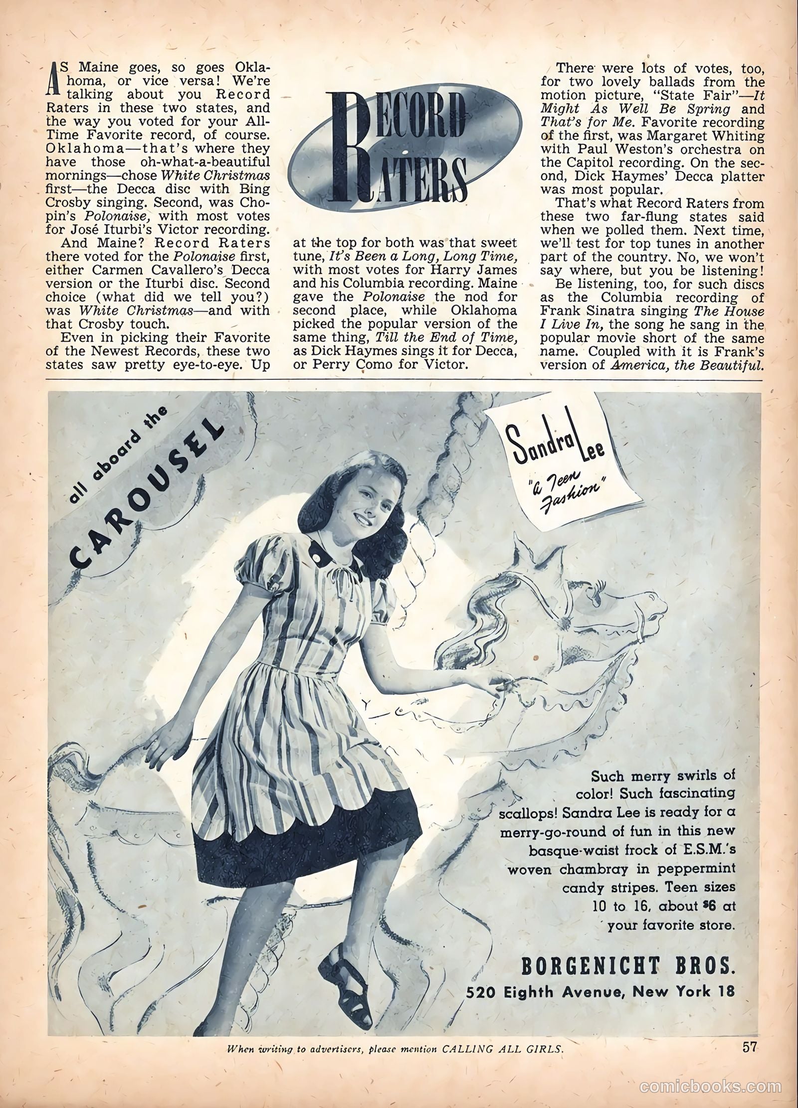 Calling All Girls #47 (1959) — page 67 of 94
