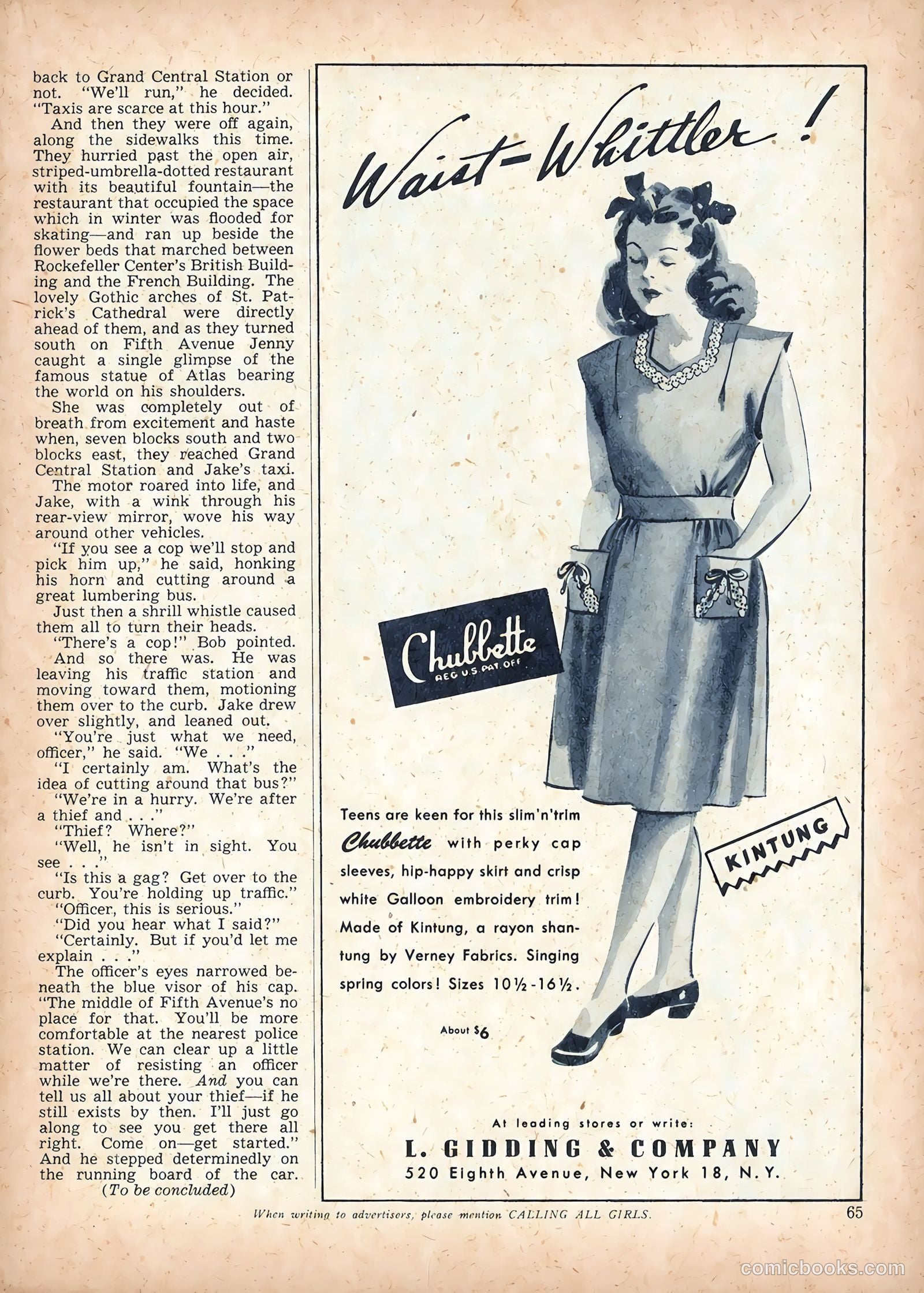 Calling All Girls #47 (1959) — page 75 of 94