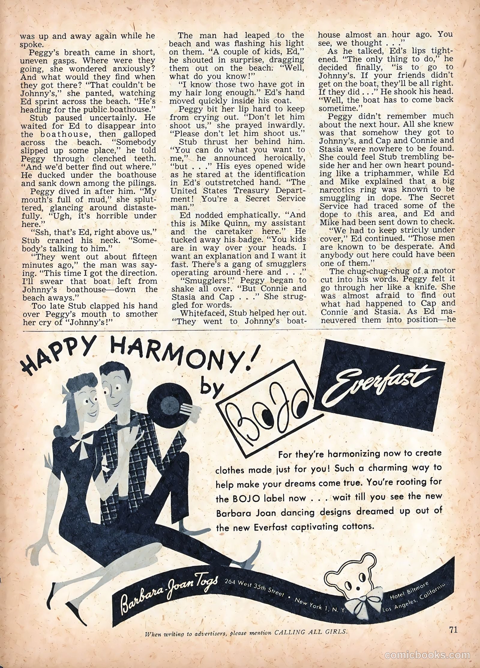 Calling All Girls #47 (1959) — page 81 of 94