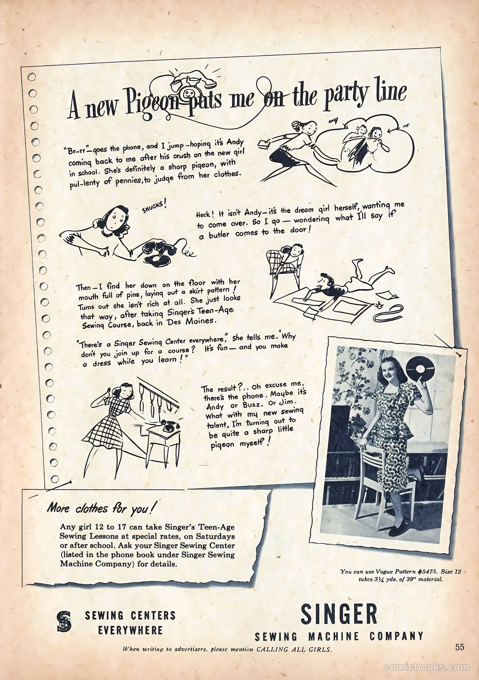 Calling All Girls #48 (1959) — page 59 of 88