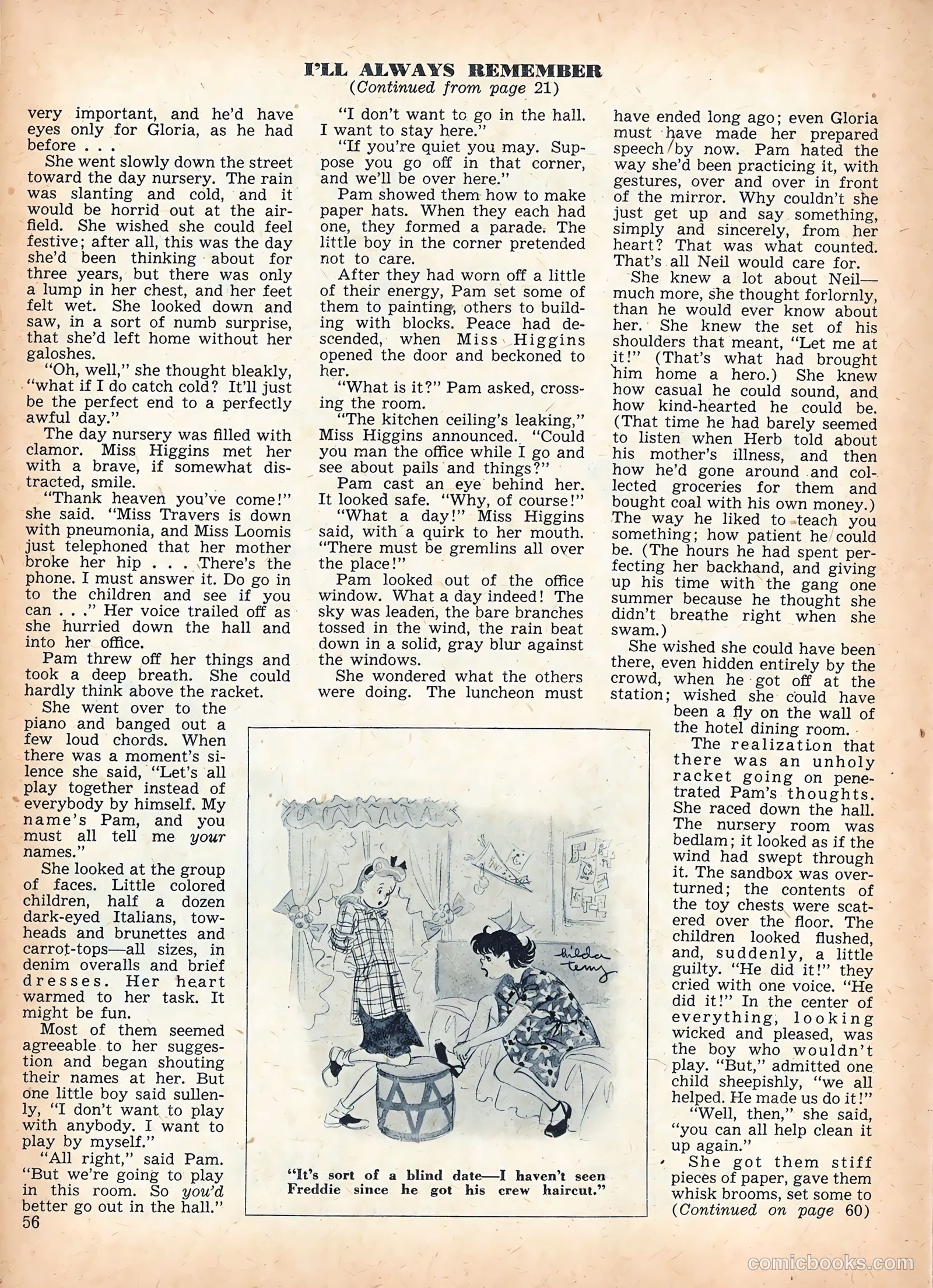 Calling All Girls #48 (1959) — page 60 of 88