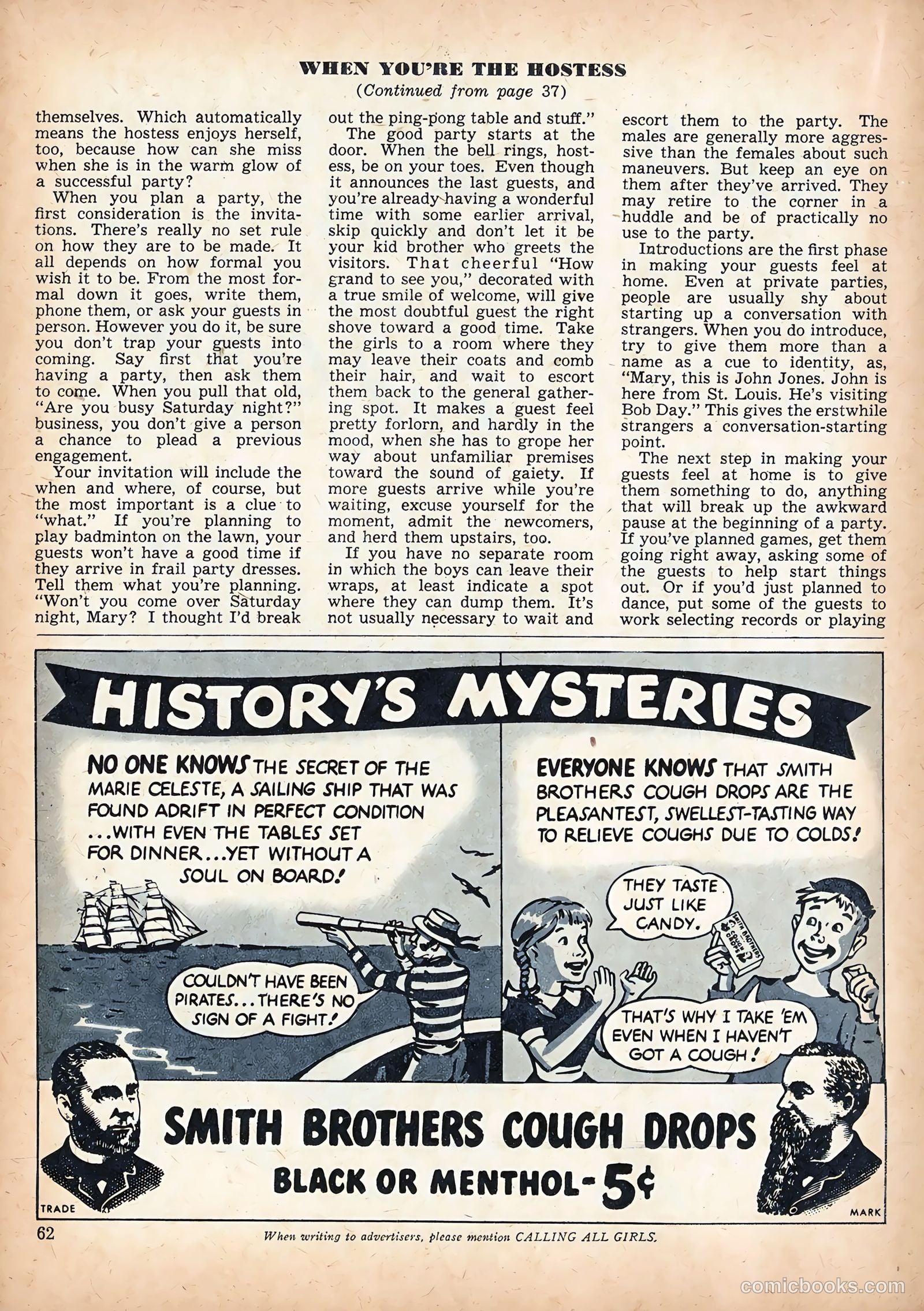 Calling All Girls #48 (1959) — page 66 of 88