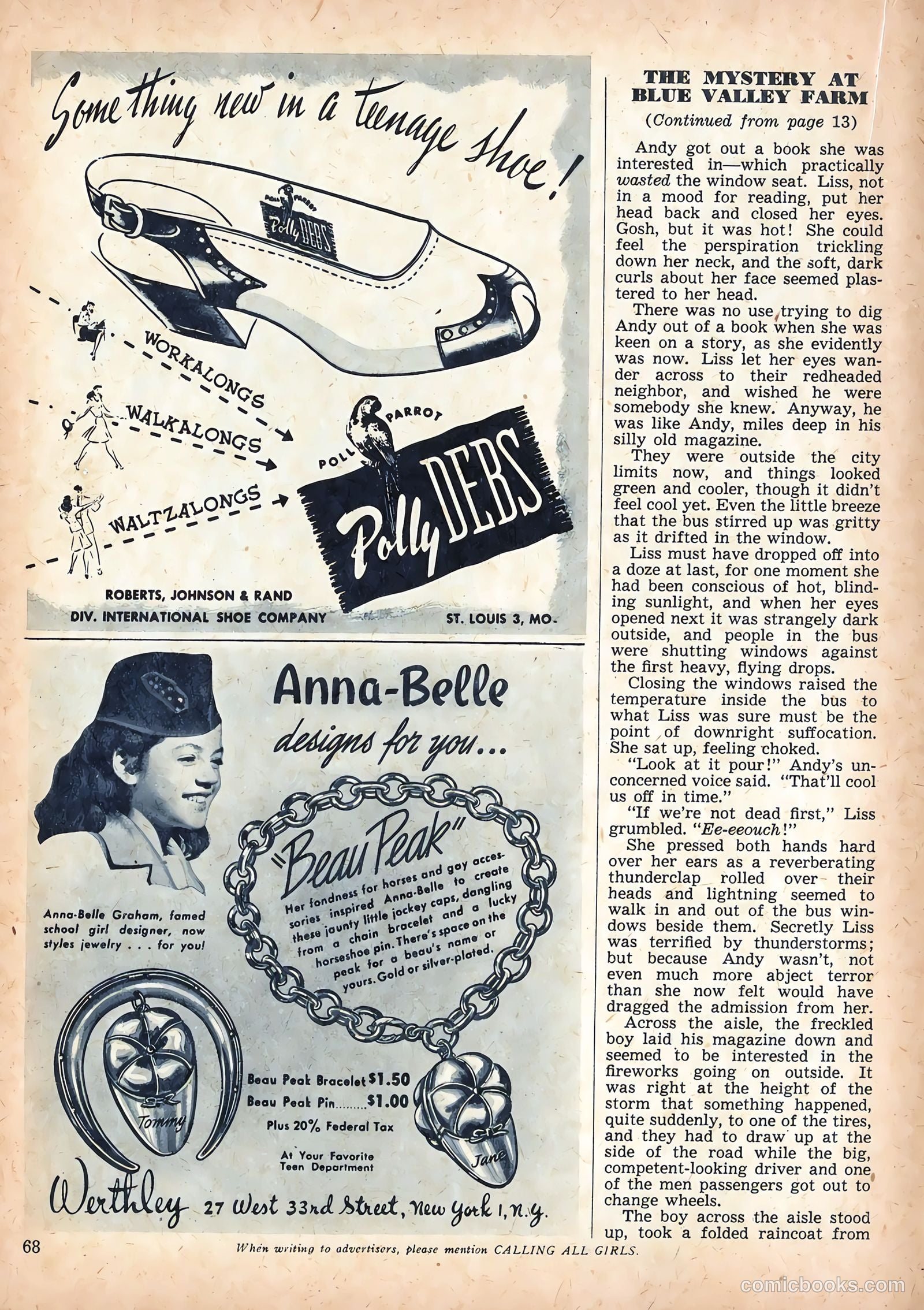 Calling All Girls #48 (1959) — page 72 of 88