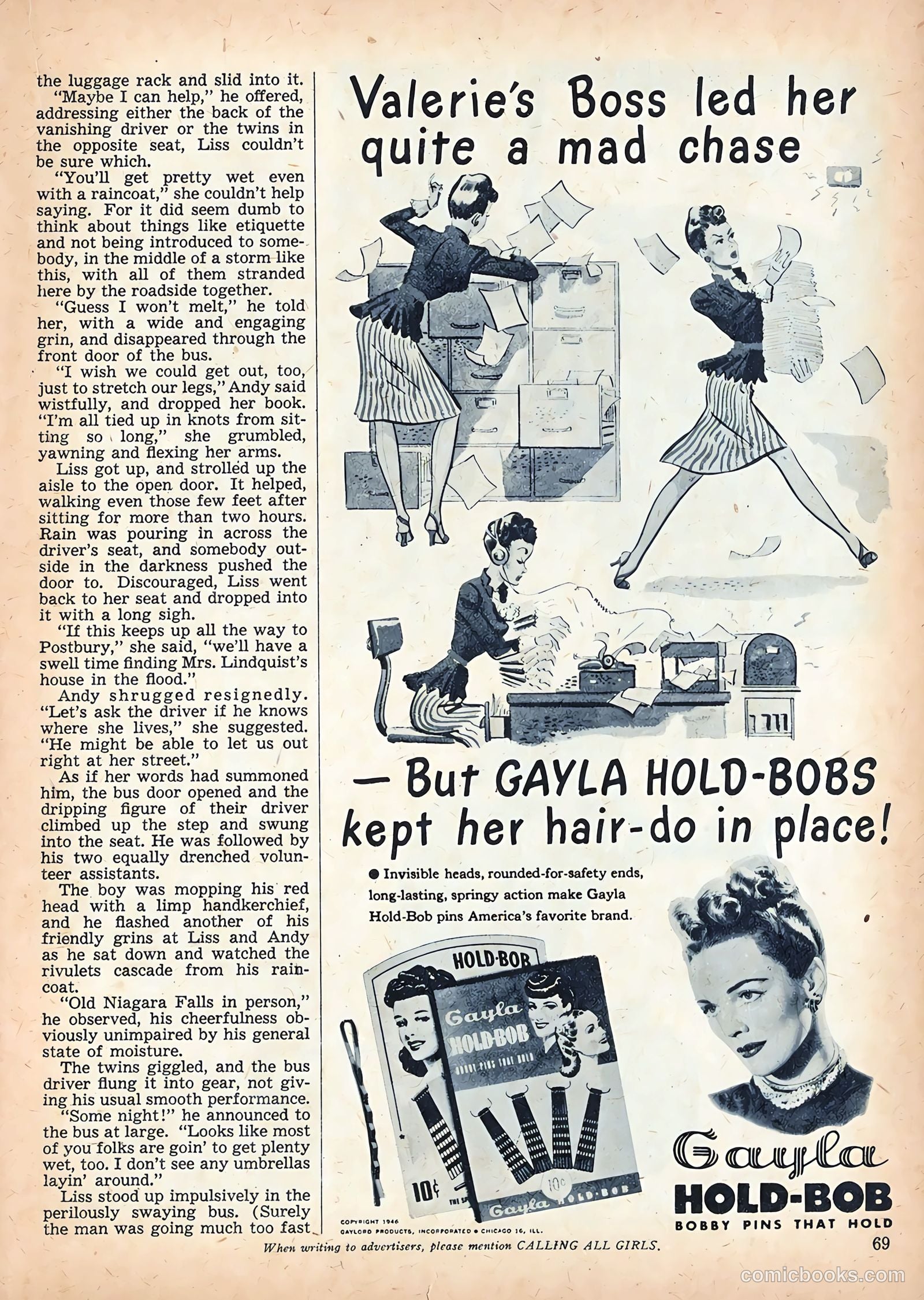 Calling All Girls #48 (1959) — page 73 of 88