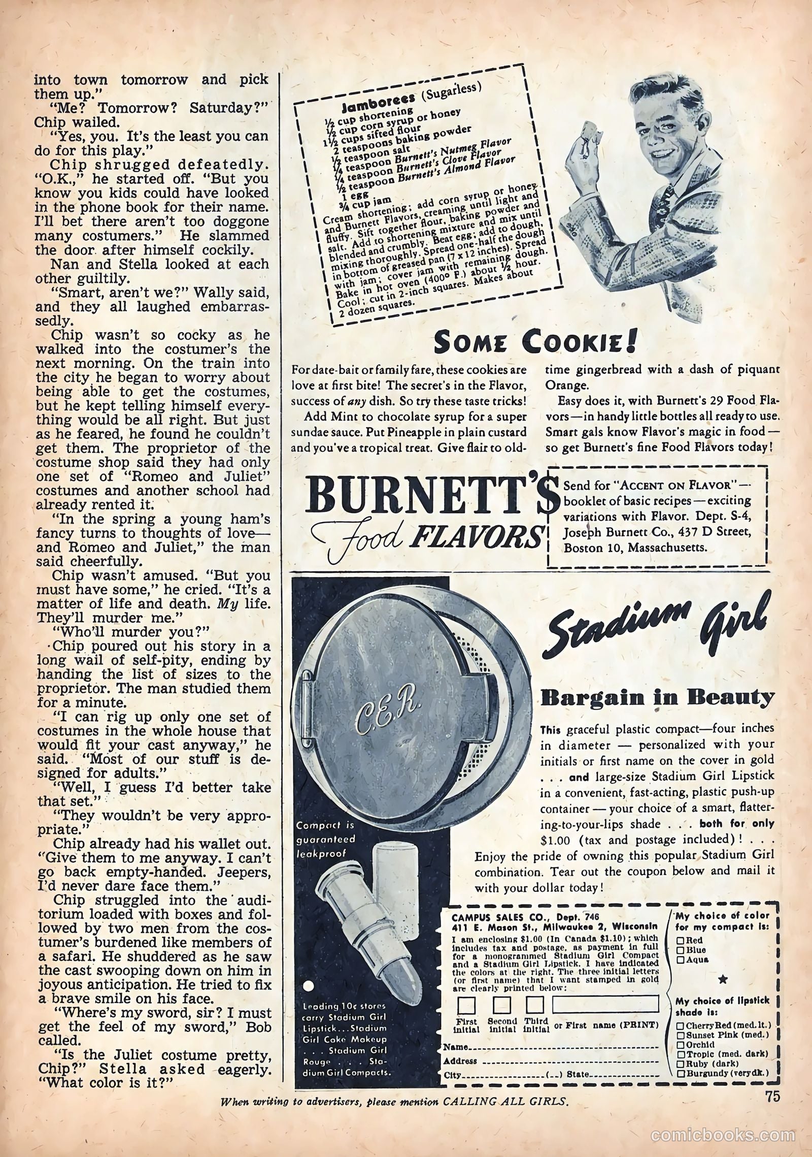 Calling All Girls #48 (1959) — page 79 of 88