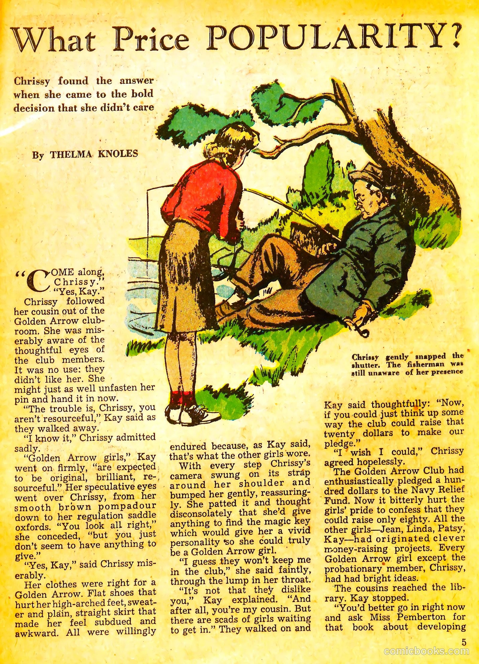 Calling All Girls #5 (1942) — page 7 of 68