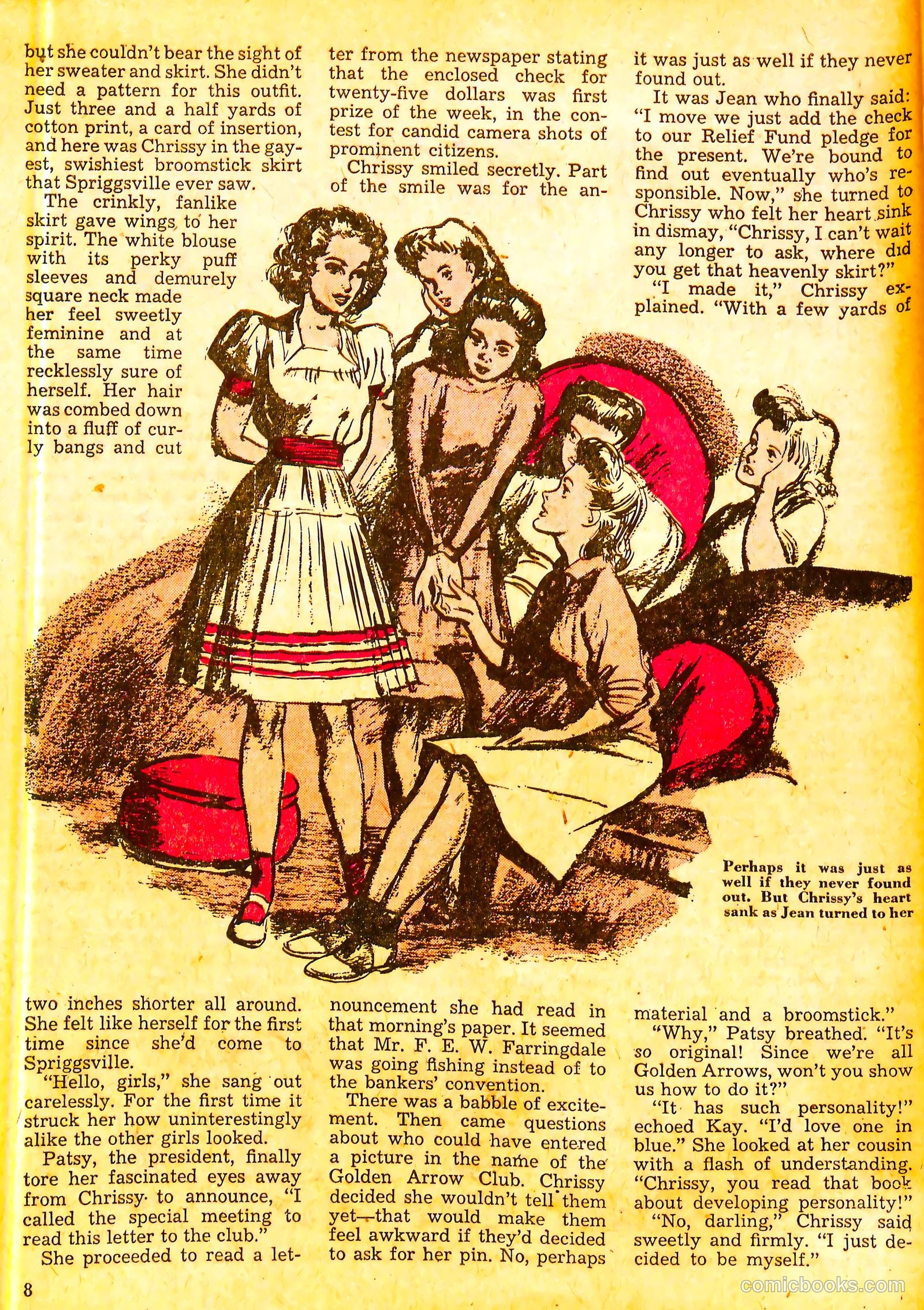 Calling All Girls #5 (1942) — page 10 of 68