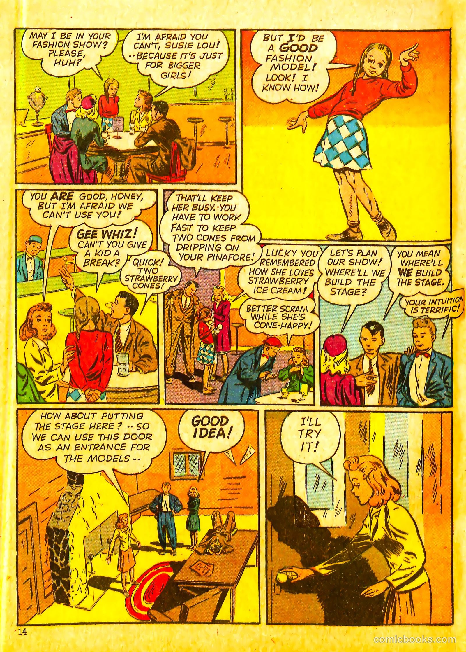 Calling All Girls #5 (1942) — page 16 of 68