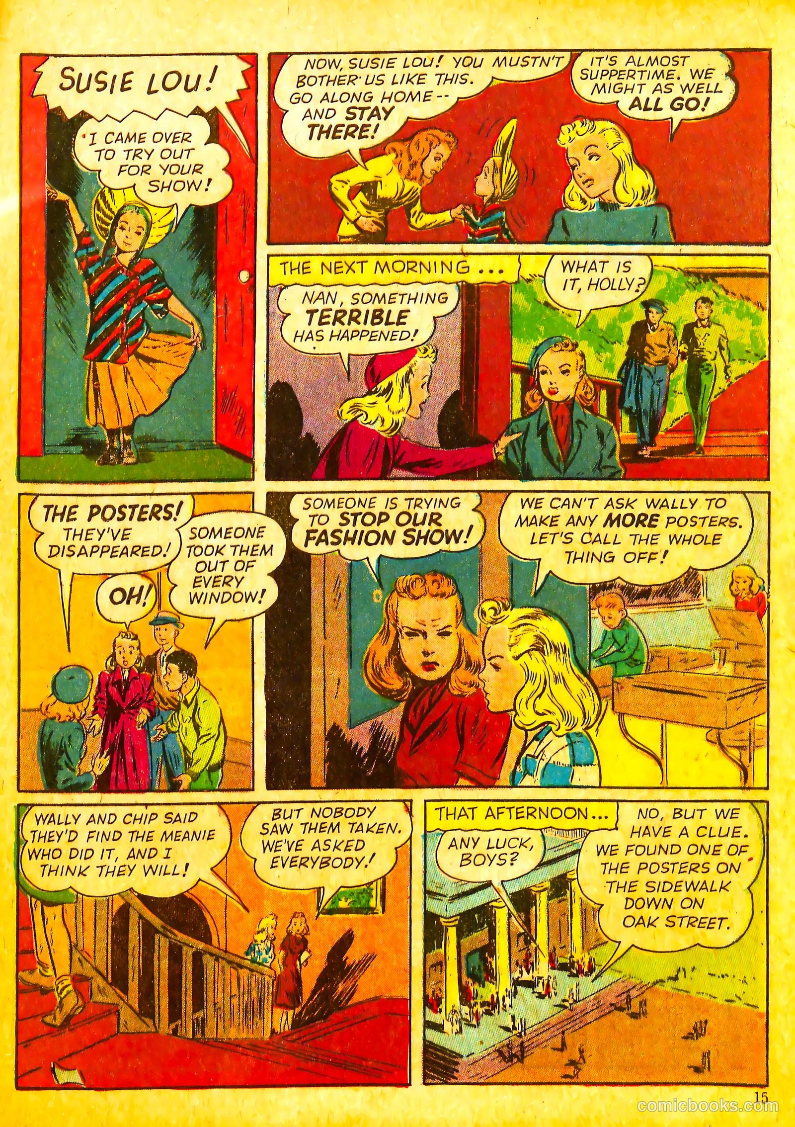 Calling All Girls #5 (1942) — page 17 of 68