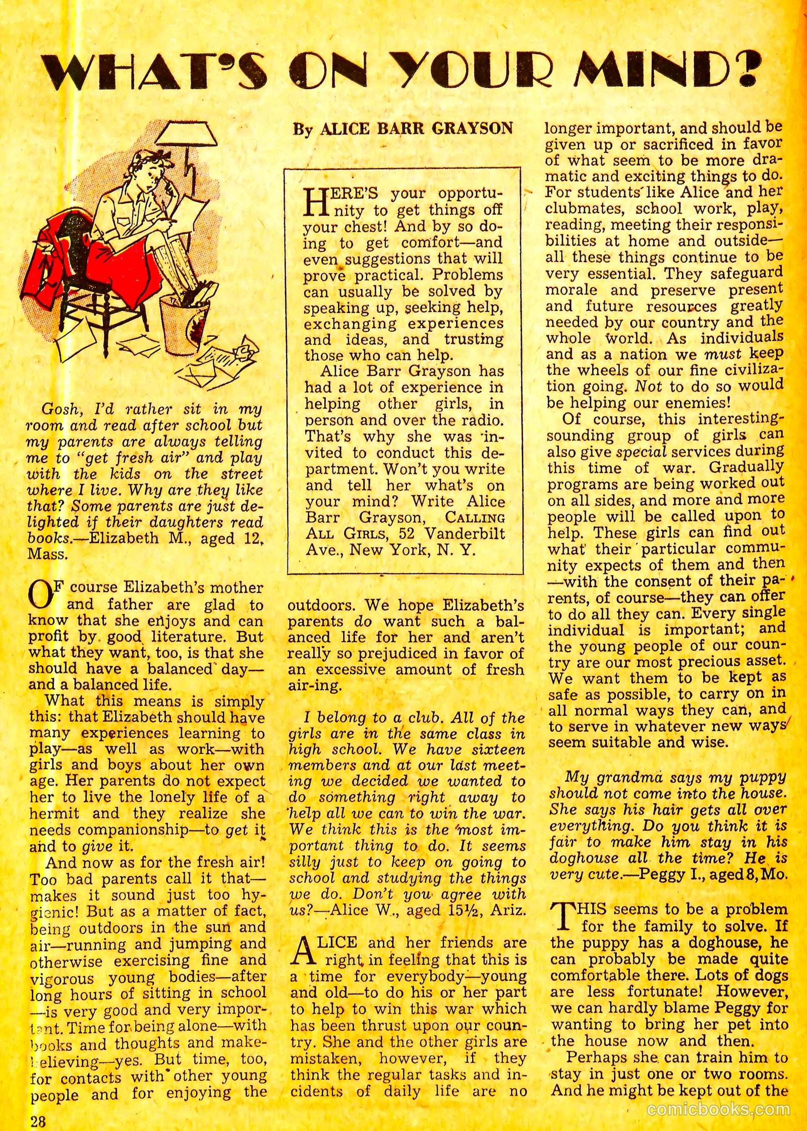Calling All Girls #5 (1942) — page 30 of 68