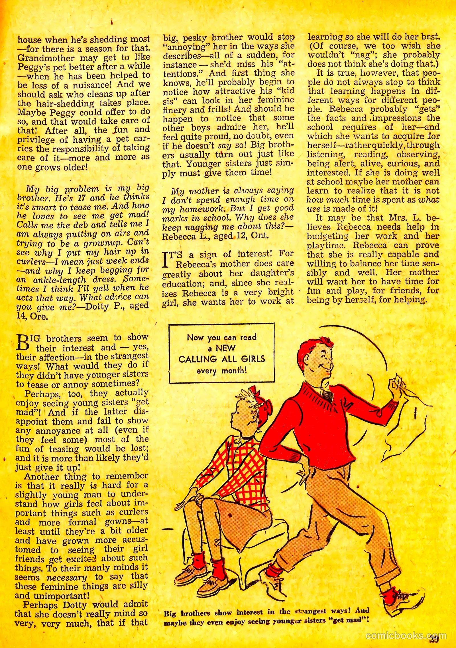 Calling All Girls #5 (1942) — page 31 of 68
