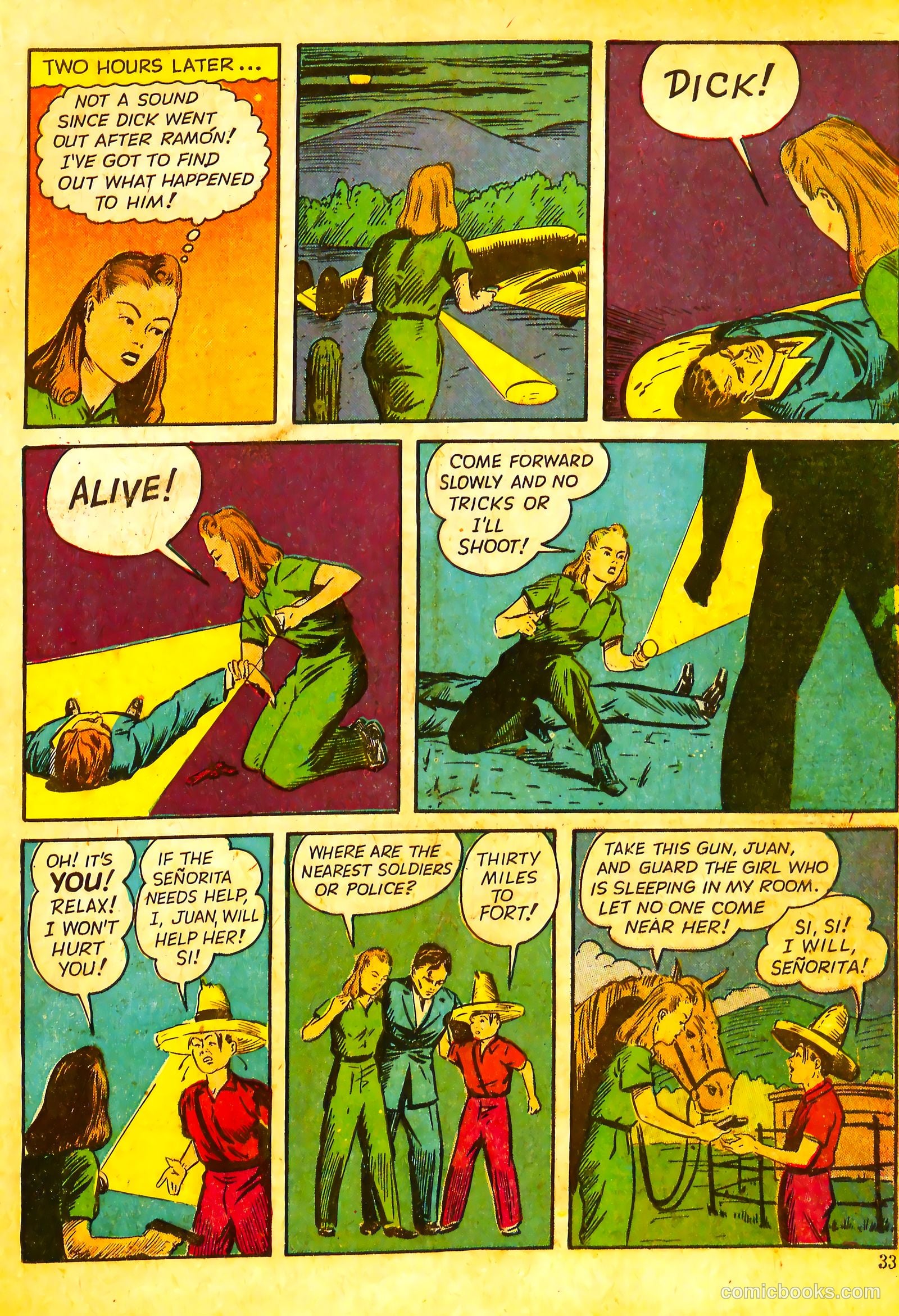 Calling All Girls #5 (1942) — page 35 of 68