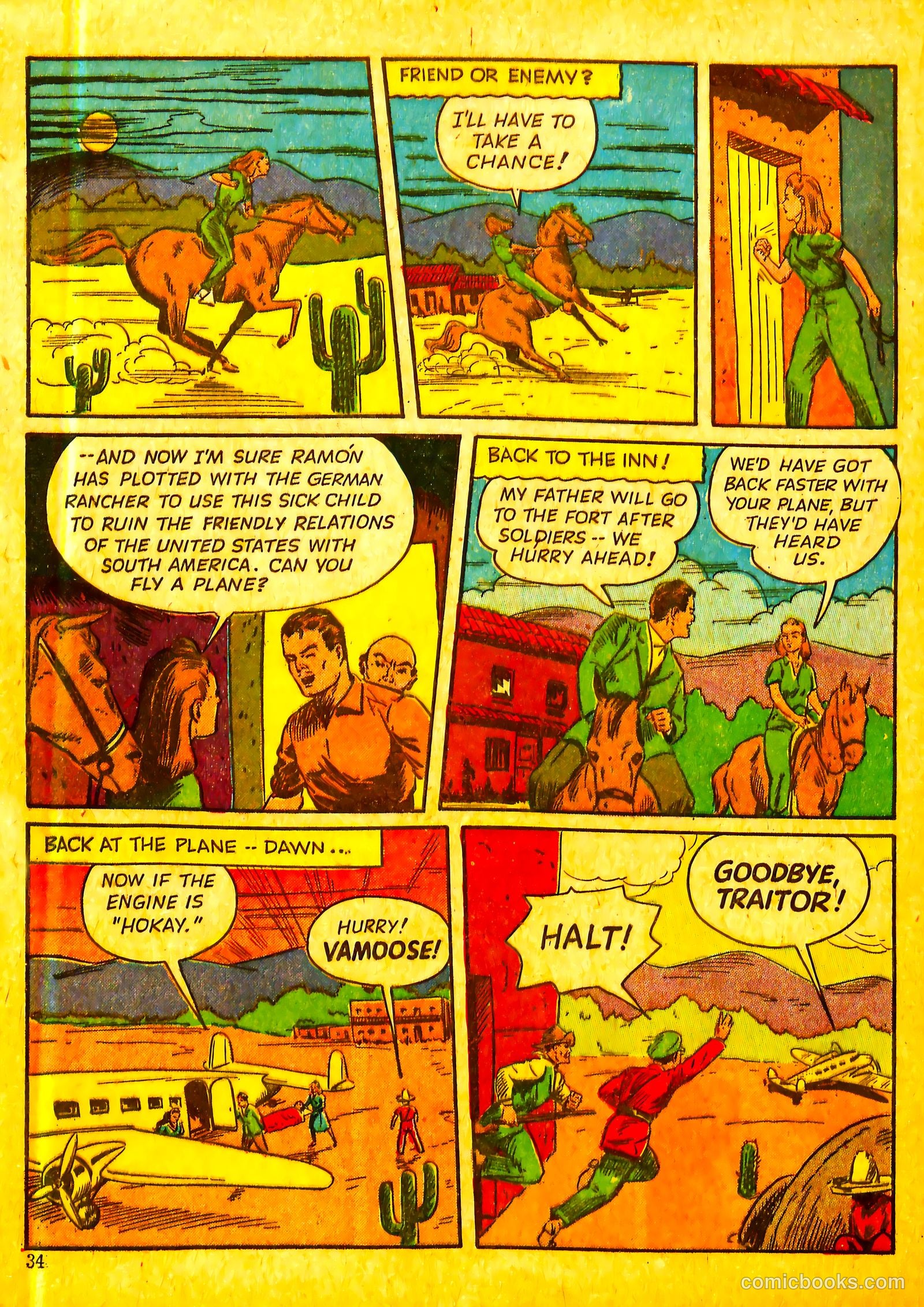 Calling All Girls #5 (1942) — page 36 of 68