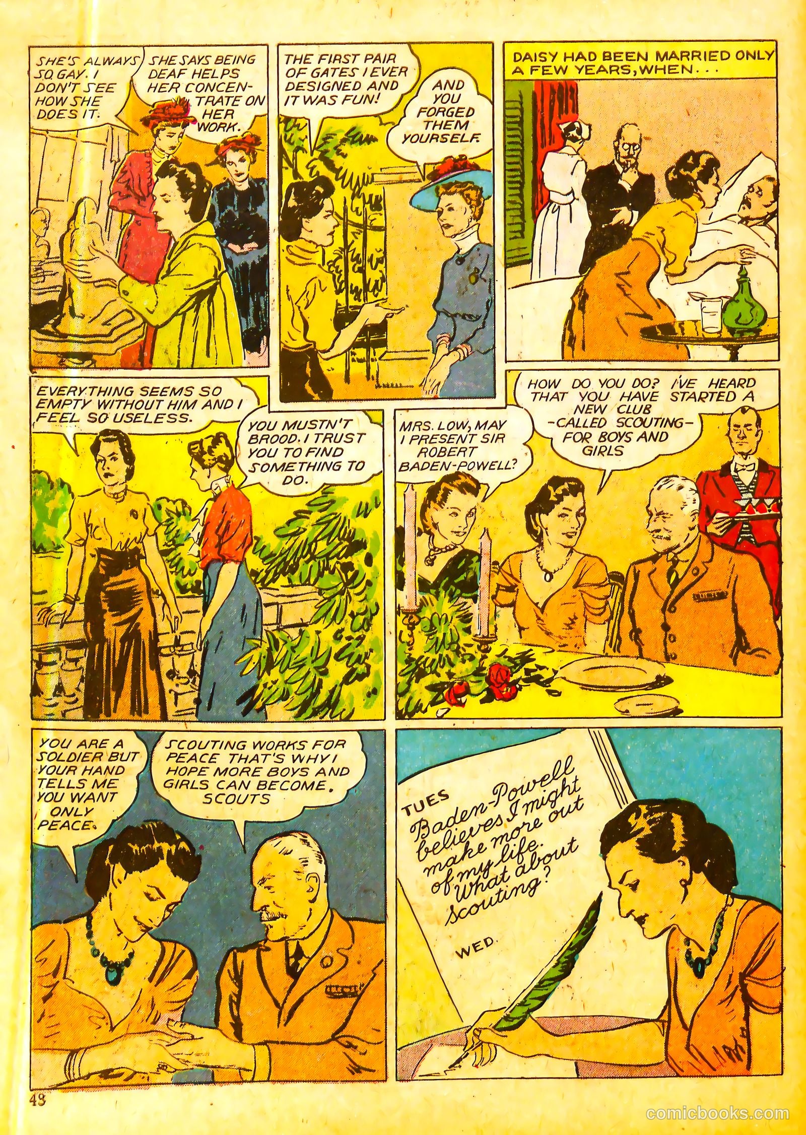 Calling All Girls #5 (1942) — page 50 of 68