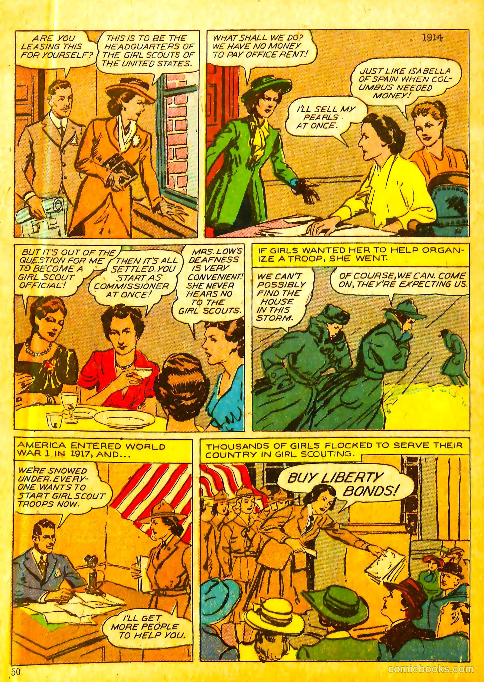 Calling All Girls #5 (1942) — page 52 of 68