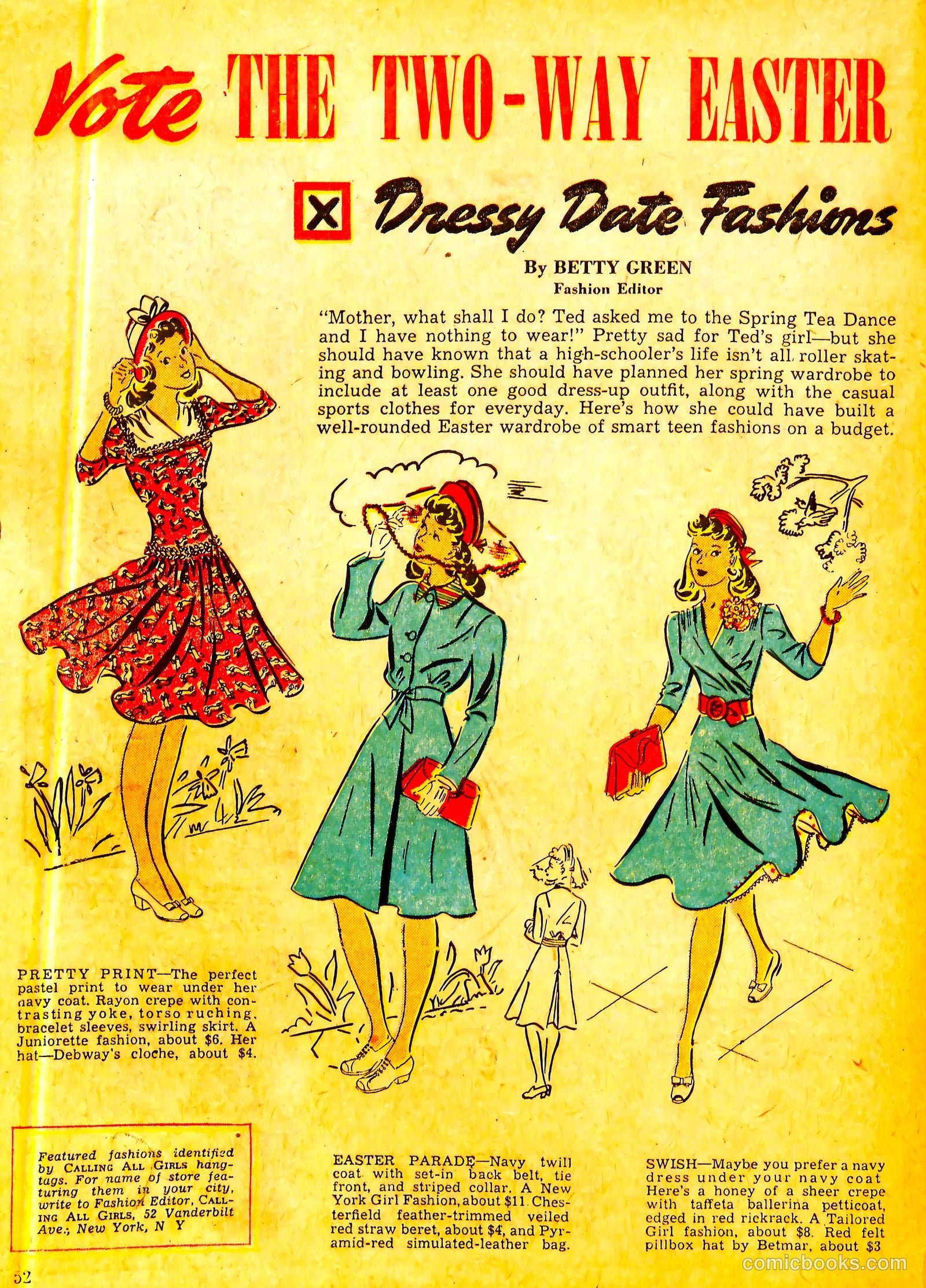 Calling All Girls #5 (1942) — page 54 of 68