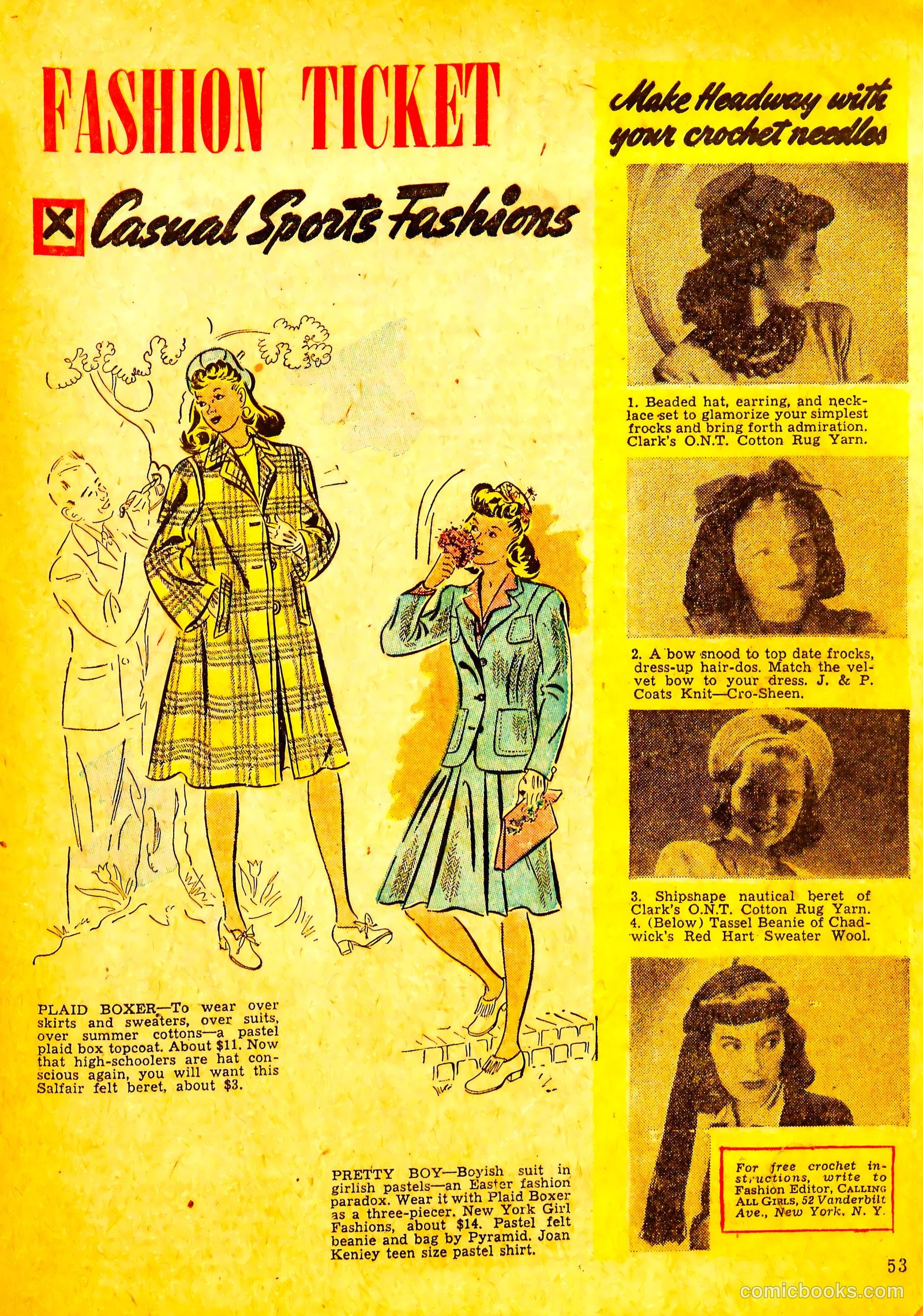 Calling All Girls #5 (1942) — page 55 of 68