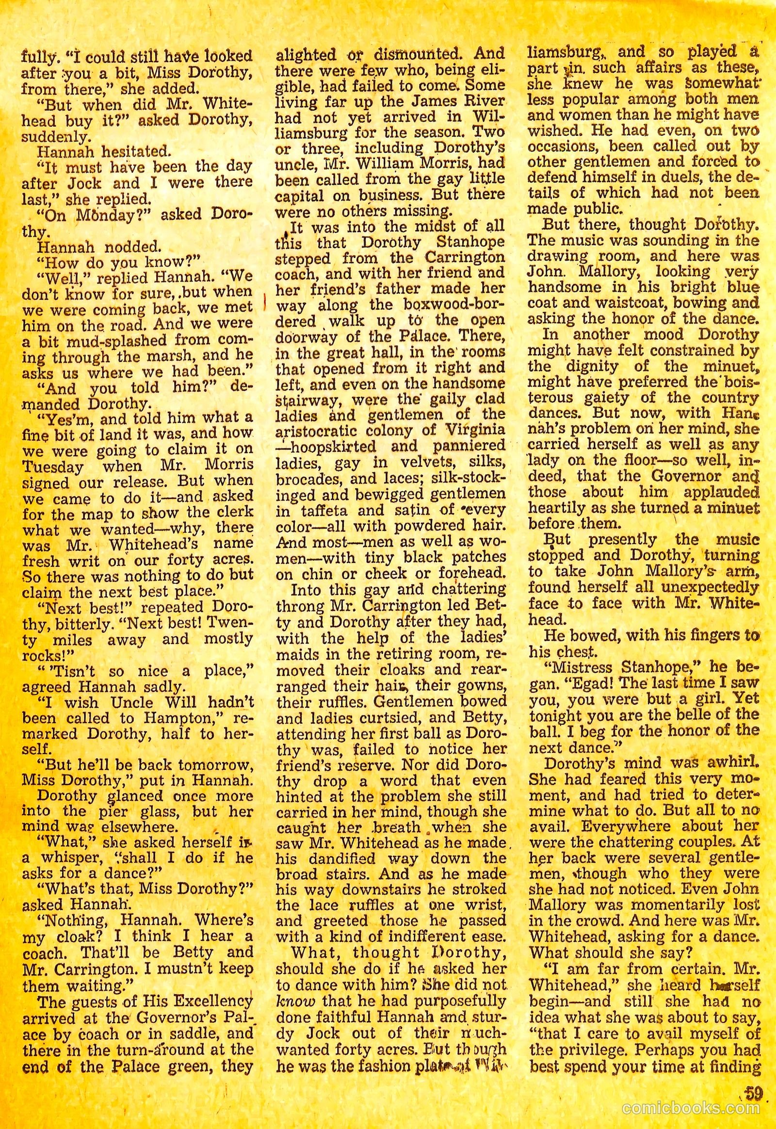 Calling All Girls #5 (1942) — page 61 of 68