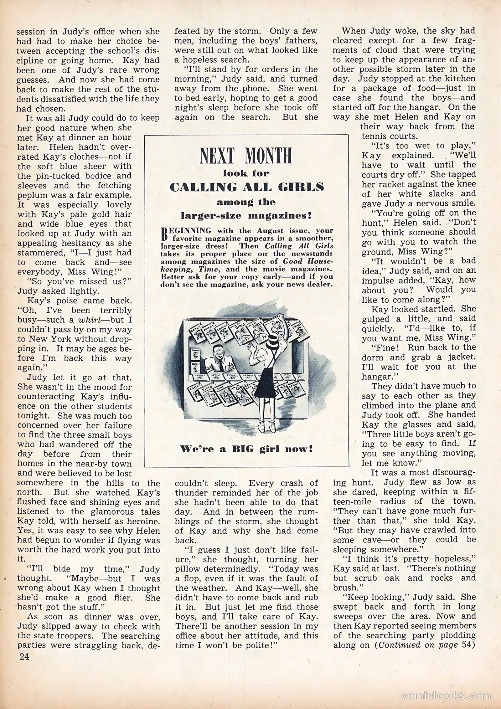 Calling All Girls #51 (1959) — page 23 of 65