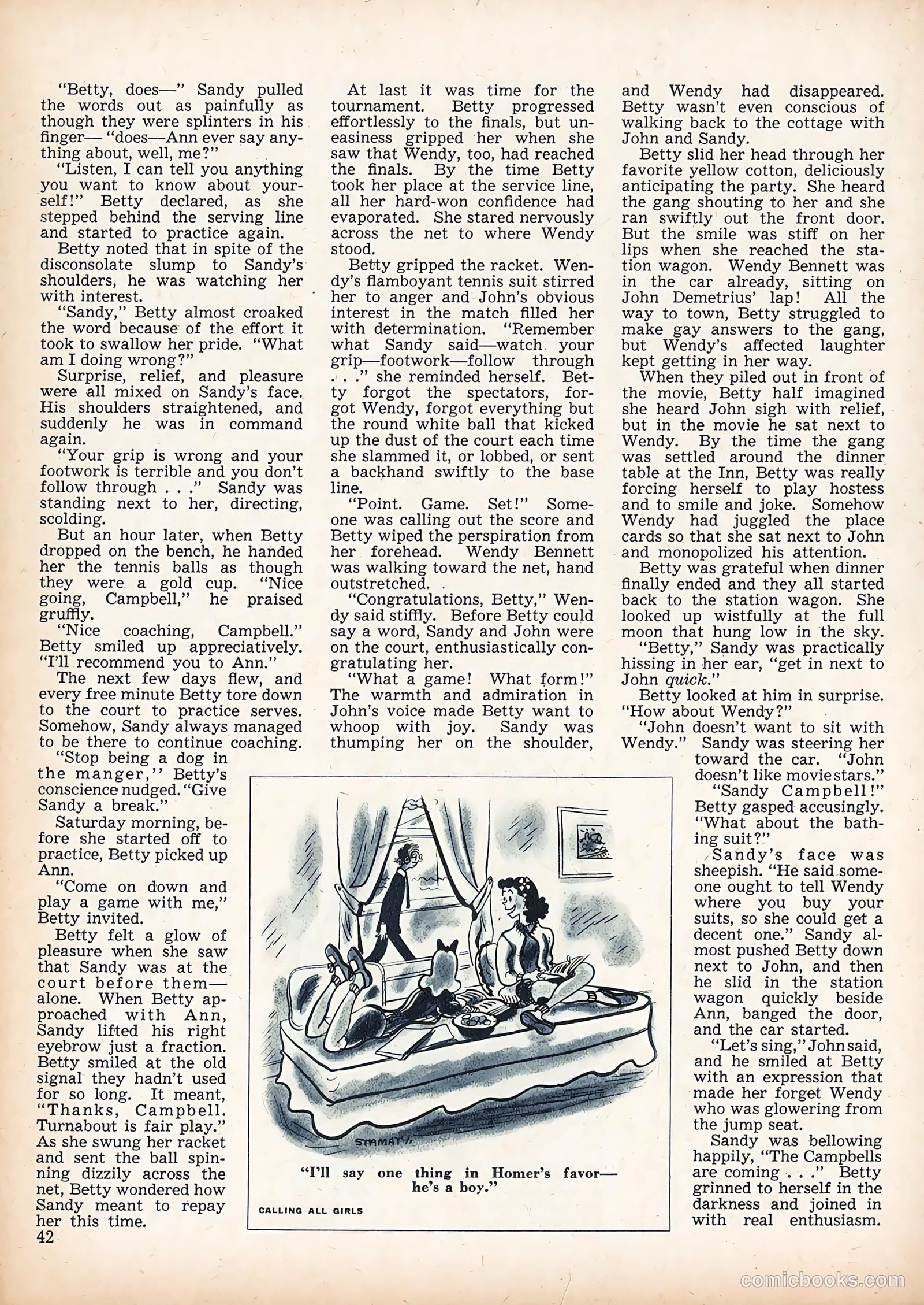 Calling All Girls #51 (1959) — page 39 of 65