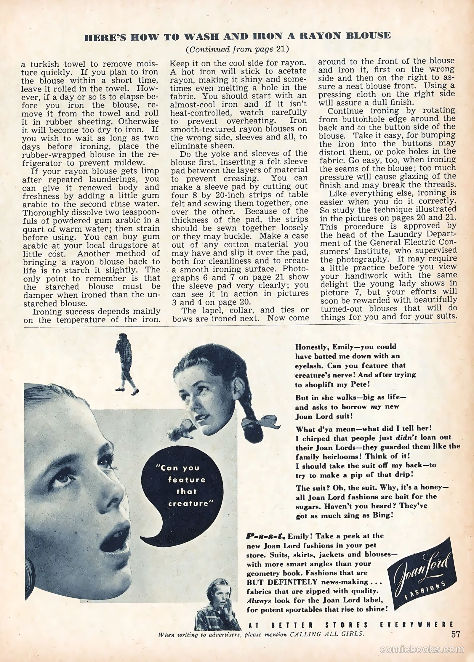 Calling All Girls #51 (1959) — page 54 of 65