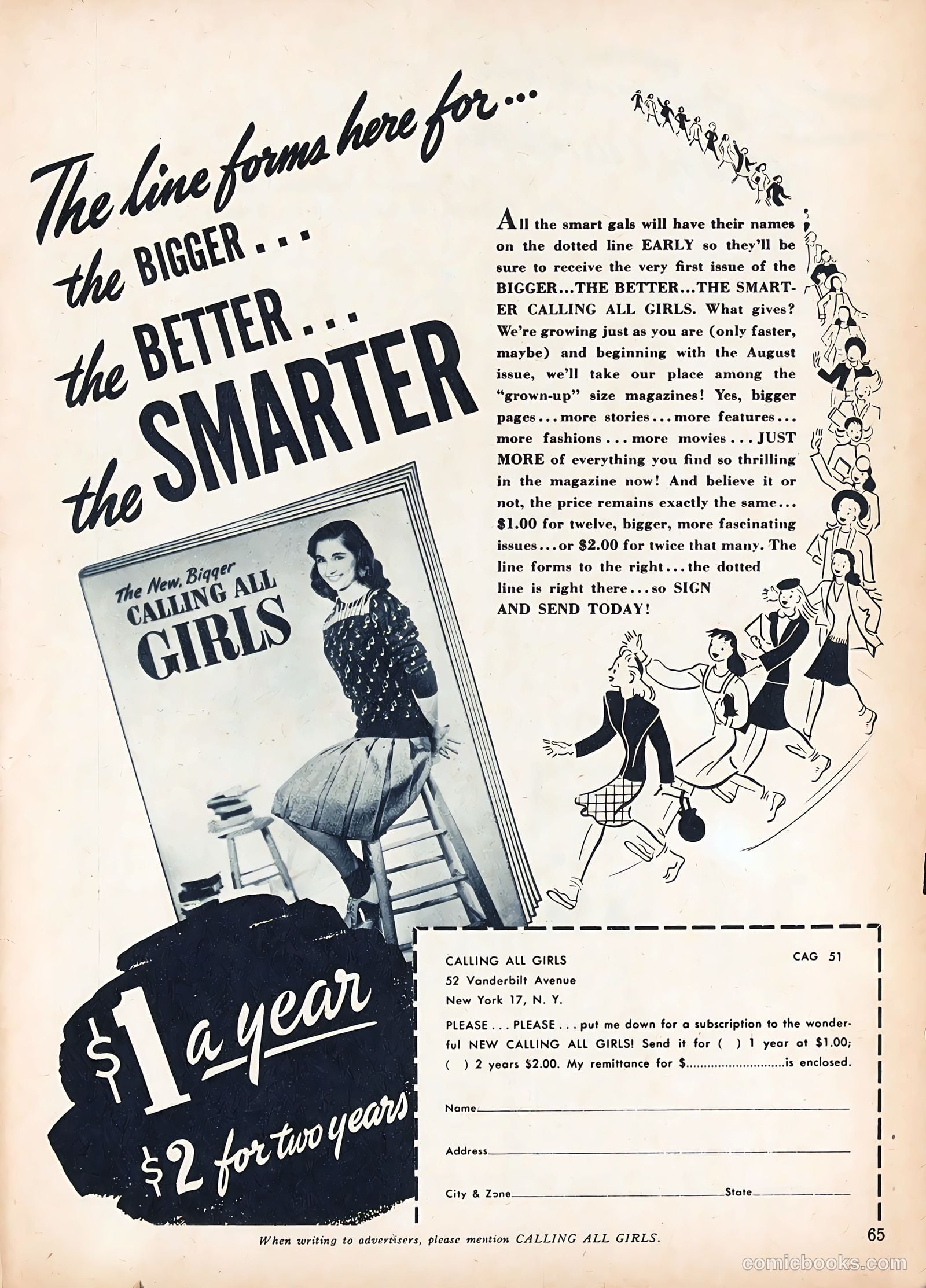 Calling All Girls #51 (1959) — page 62 of 65