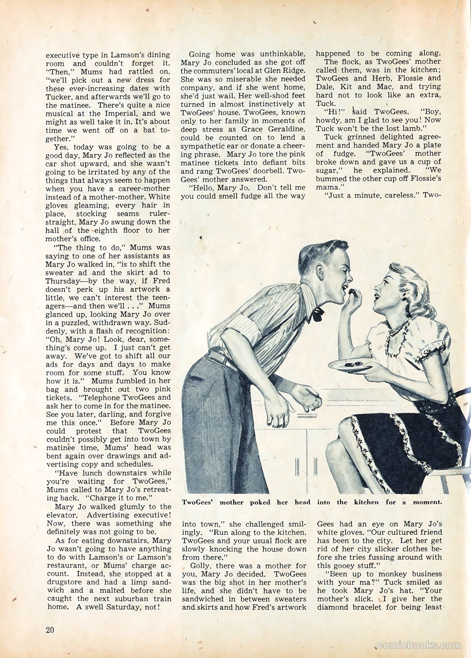 Calling All Girls #52 (1959) — page 21 of 105