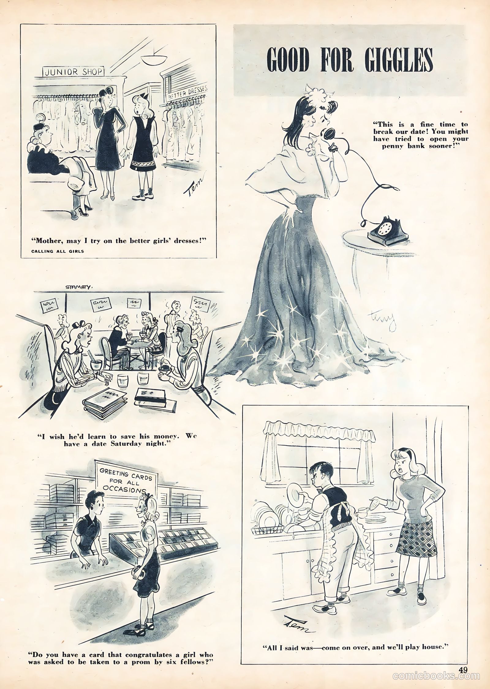 Calling All Girls #52 (1959) — page 53 of 105